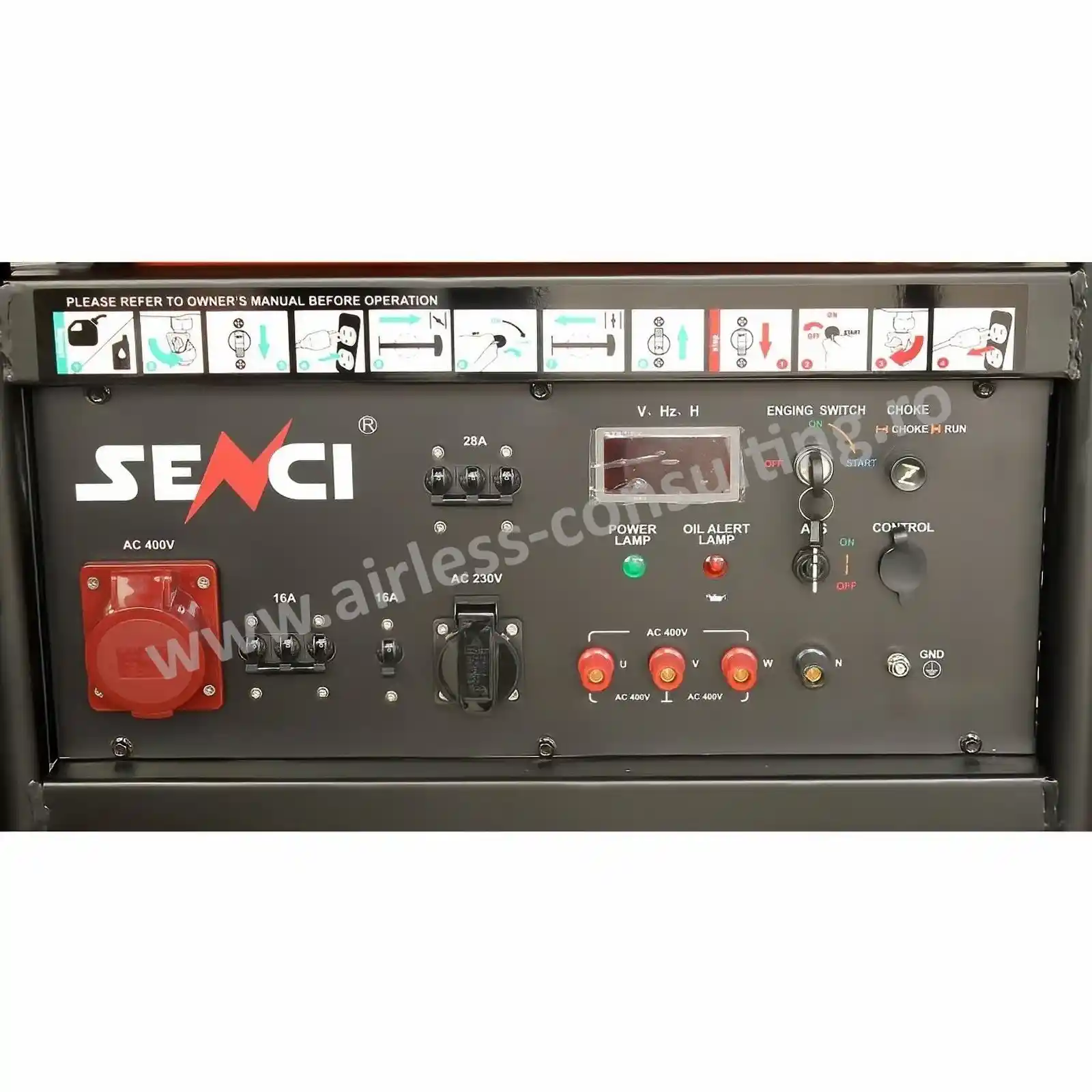 Generator de curent pe benzina, SC 18000TE ATS EVO, 17 kW, 400V [4]