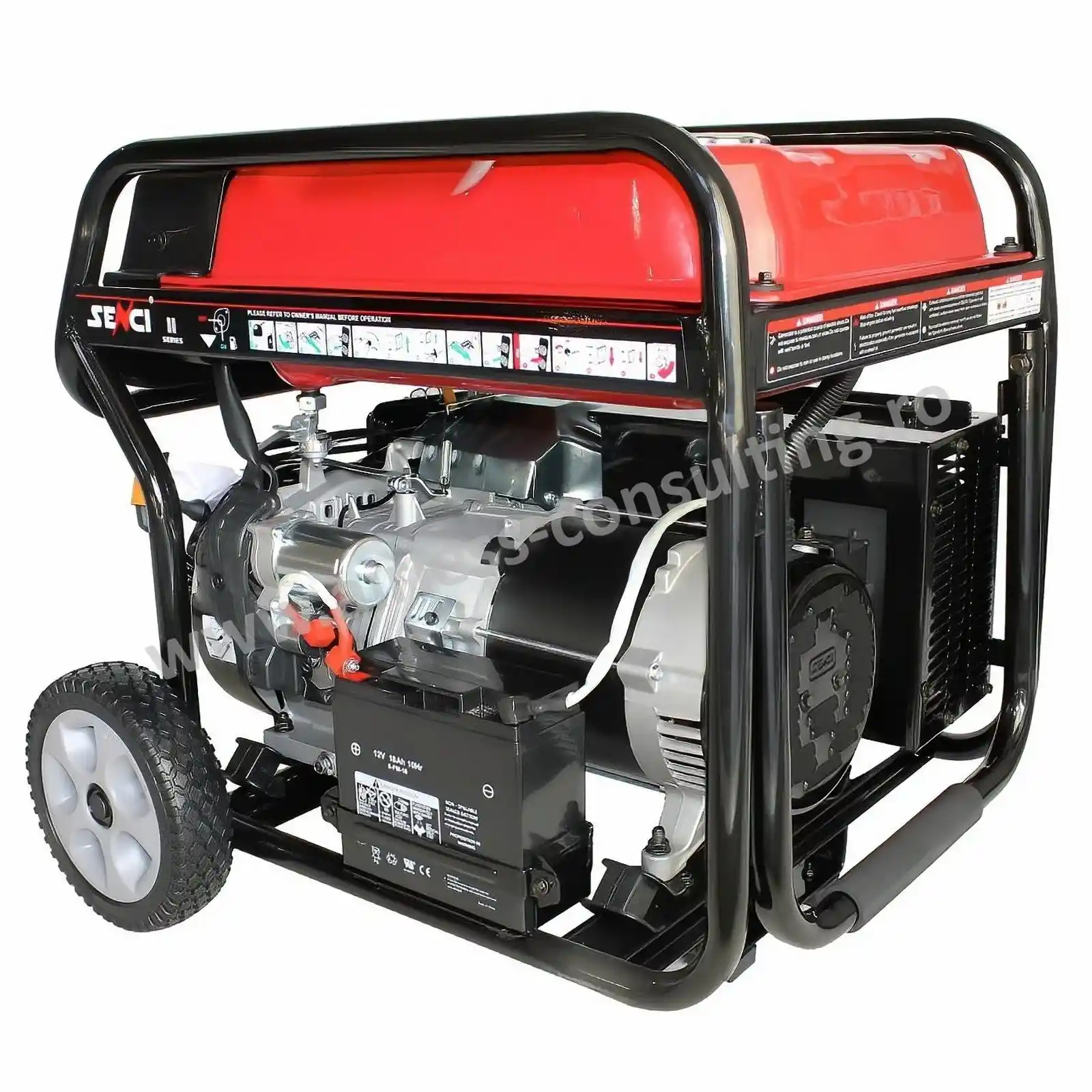 Generator de curent pe benzina, SC 6000E TOP, 5.5 kW, 230V [3]