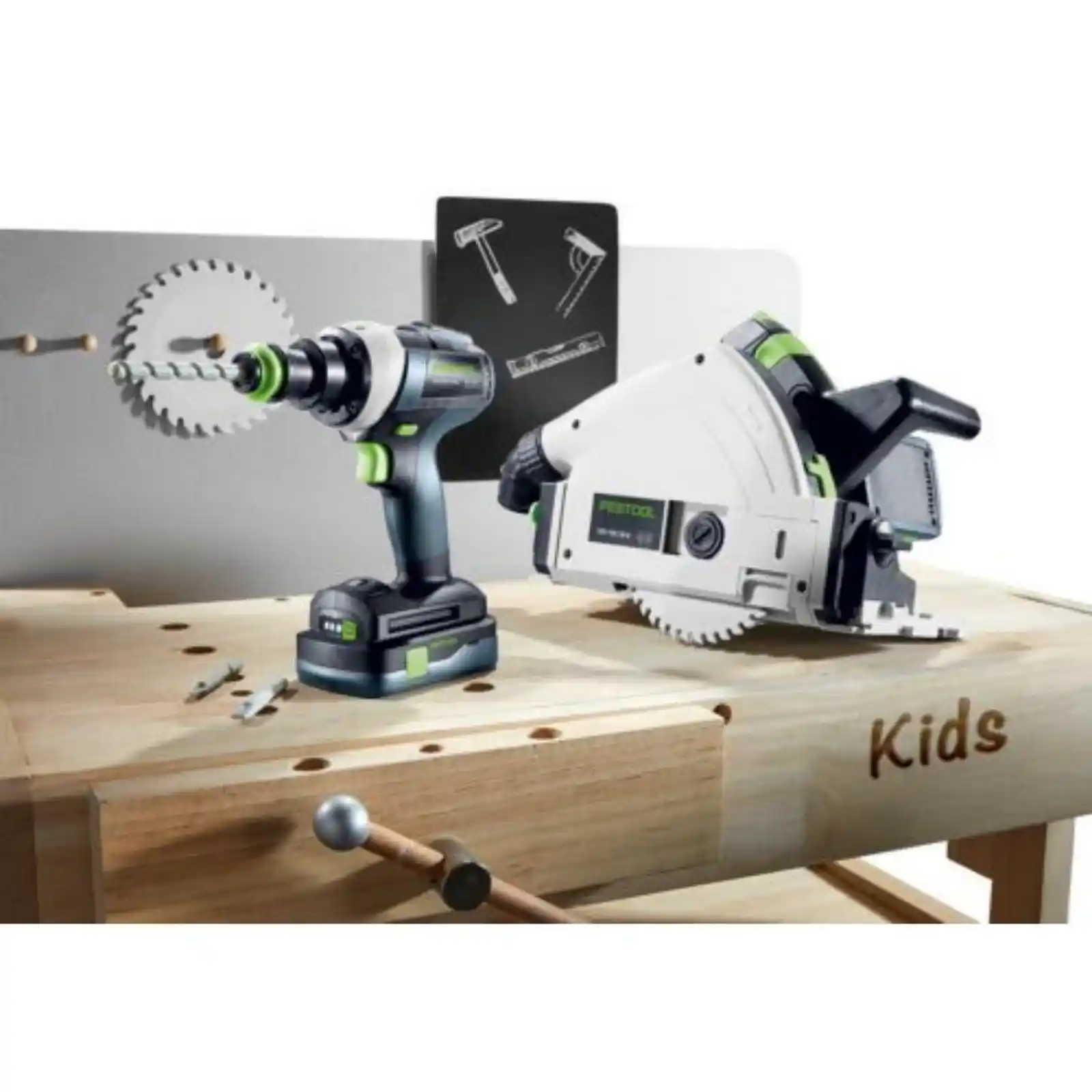 Jucarie care imita ferastraul circular cu acumulator TY-TSC, Festool [4]