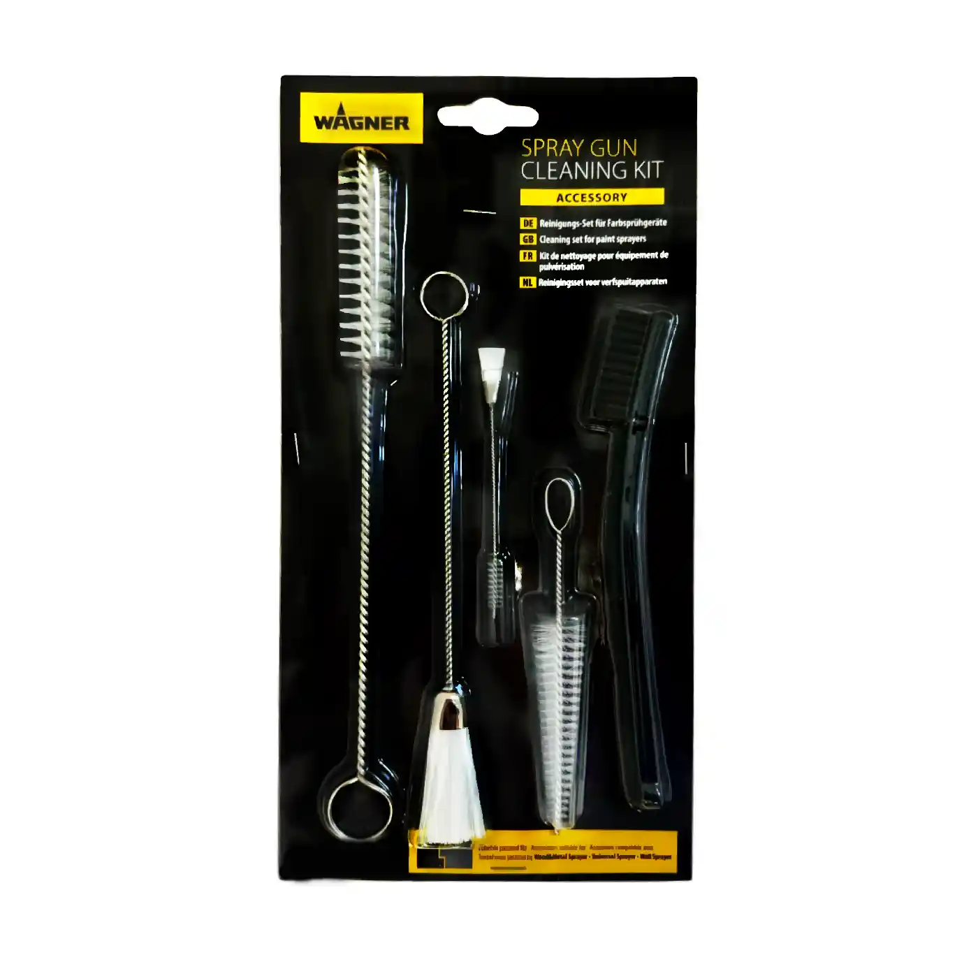 Kit pentru curatarea pistolului de vopsit, zugravit airless, Wagner [4]