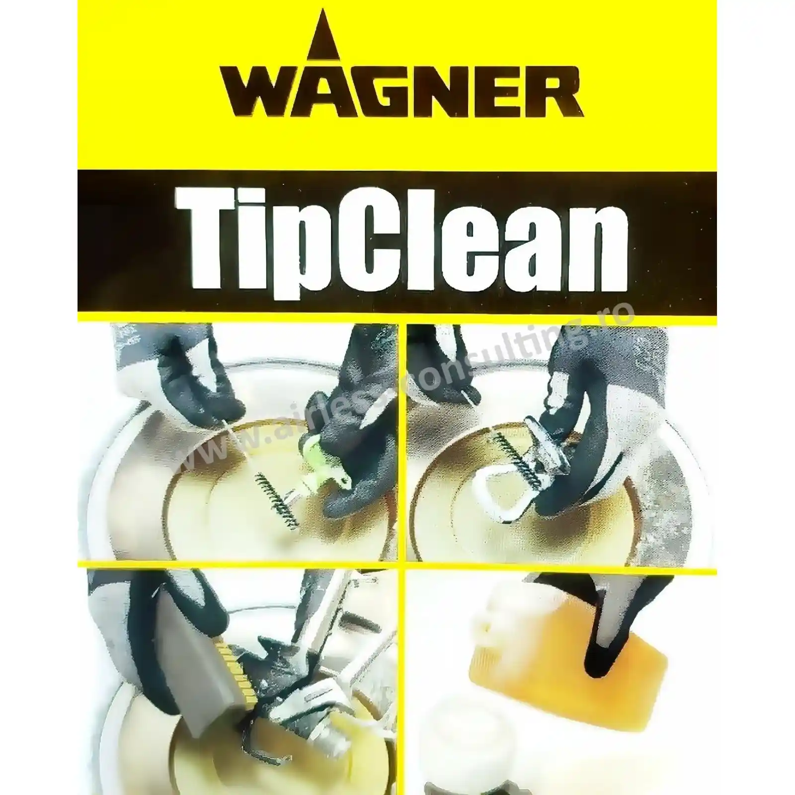 Lichid, solutie de intretinere si depozitare pentru duze airless, Wagner TipClean, 1L [3]