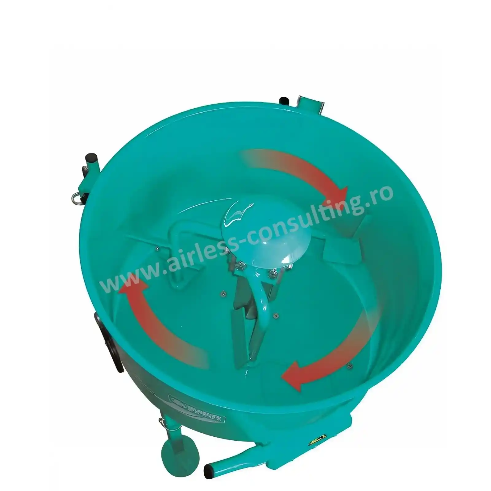 Malaxor de materiale 120l, Mix 120, Imer, monofazic, 230v, 1.4 kW [2]