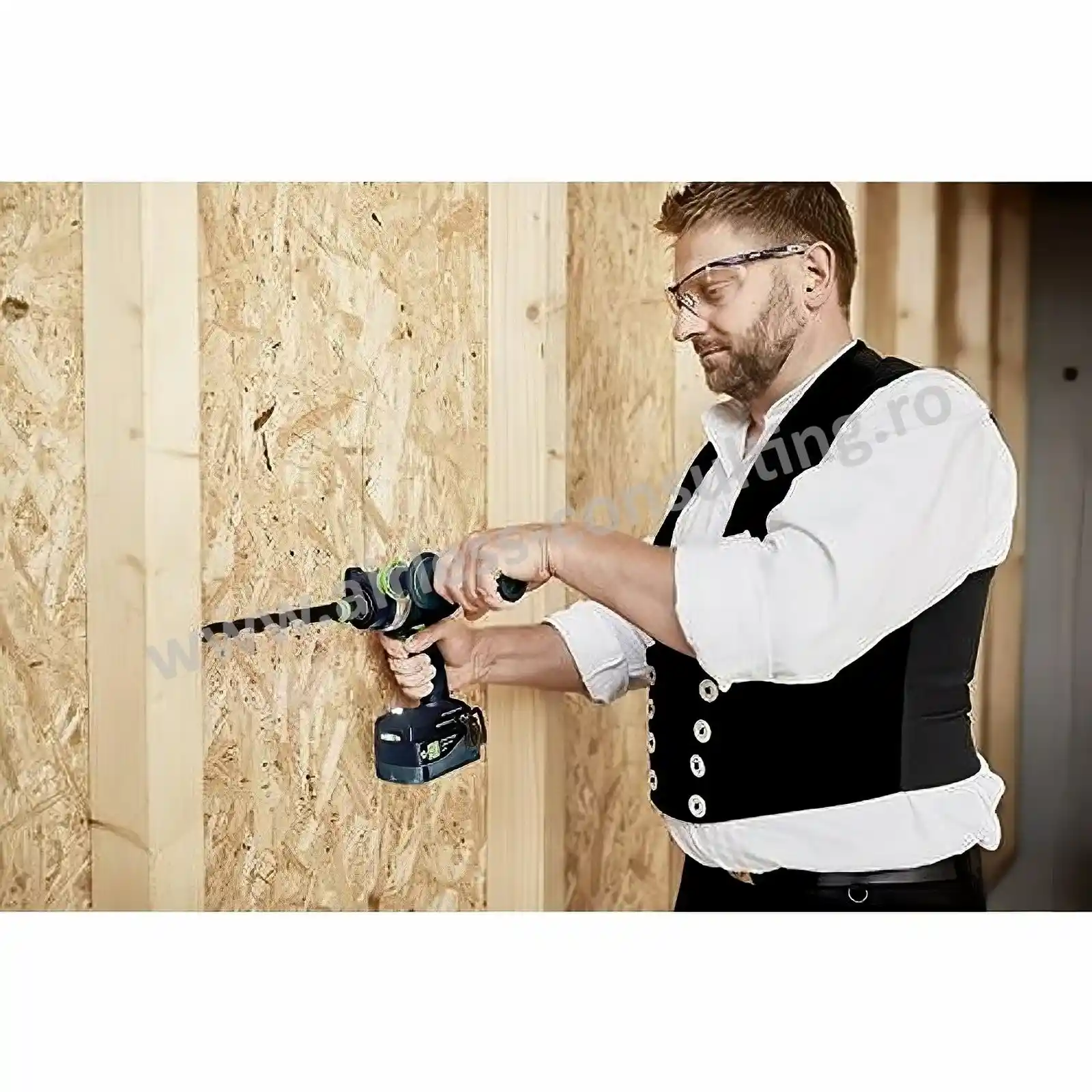 Masina de gaurit cu percutie, cu acumulator QUADRIVE TPC 18/4-Basic Festool [6]