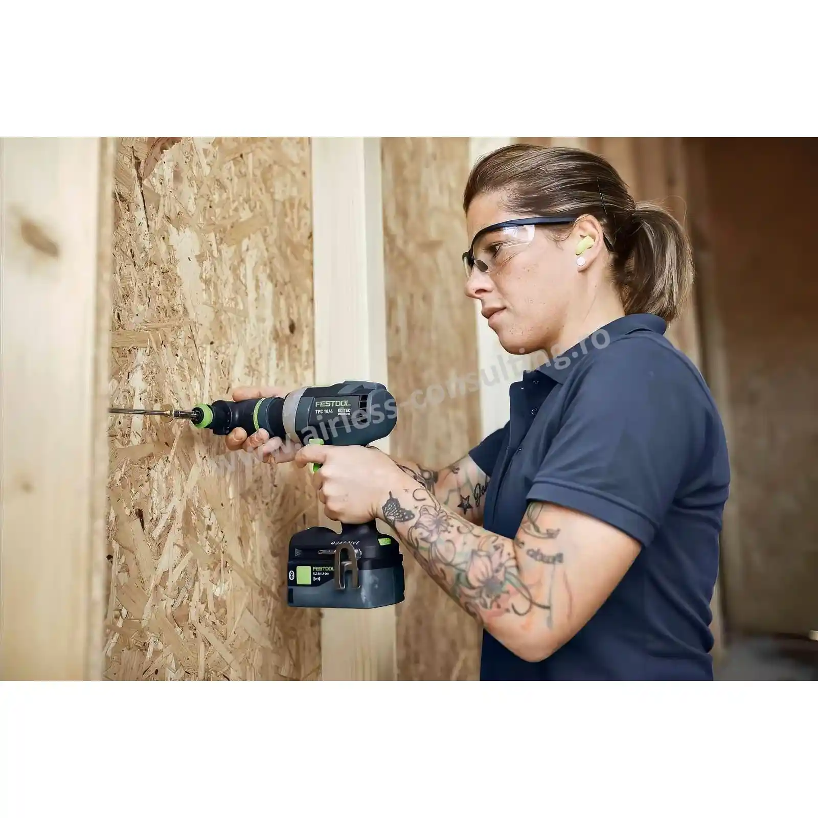 Masina de gaurit cu percutie, cu acumulator QUADRIVE TPC 18/4-Basic-Set Festool [6]