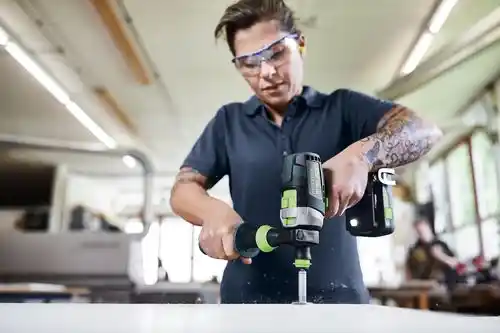 Masina de gaurit cu percutie, cu acumulator QUADRIVE TPC 18/4 Basic-Set/XL, Festool [4]