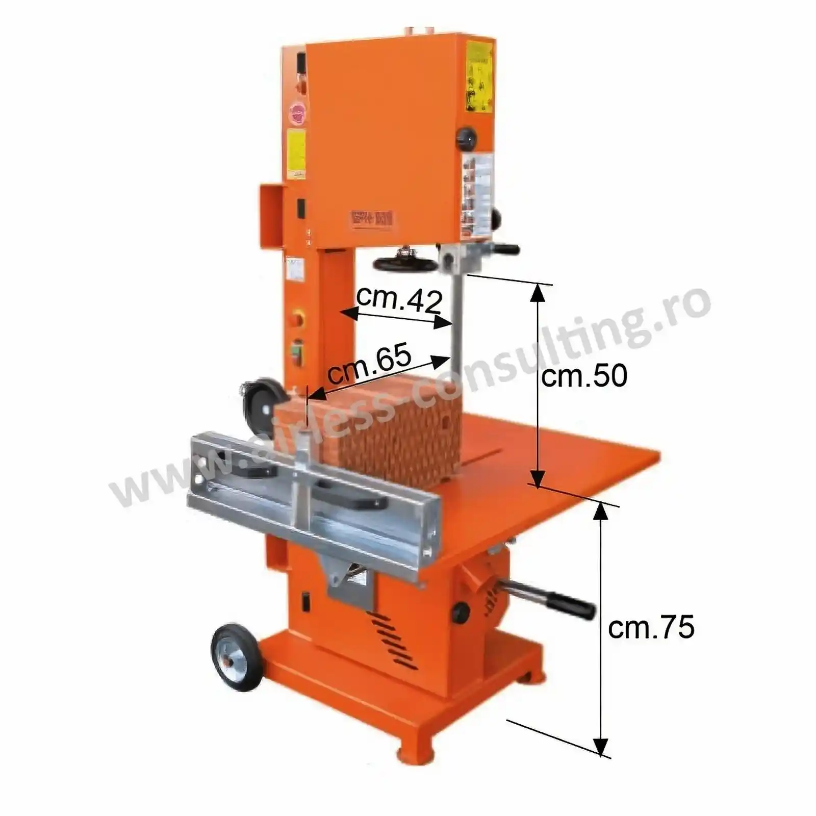 Masina de taiat BCA, caramida, TSC505, inaltime taiere 500 mm, 1.4 kW [5]