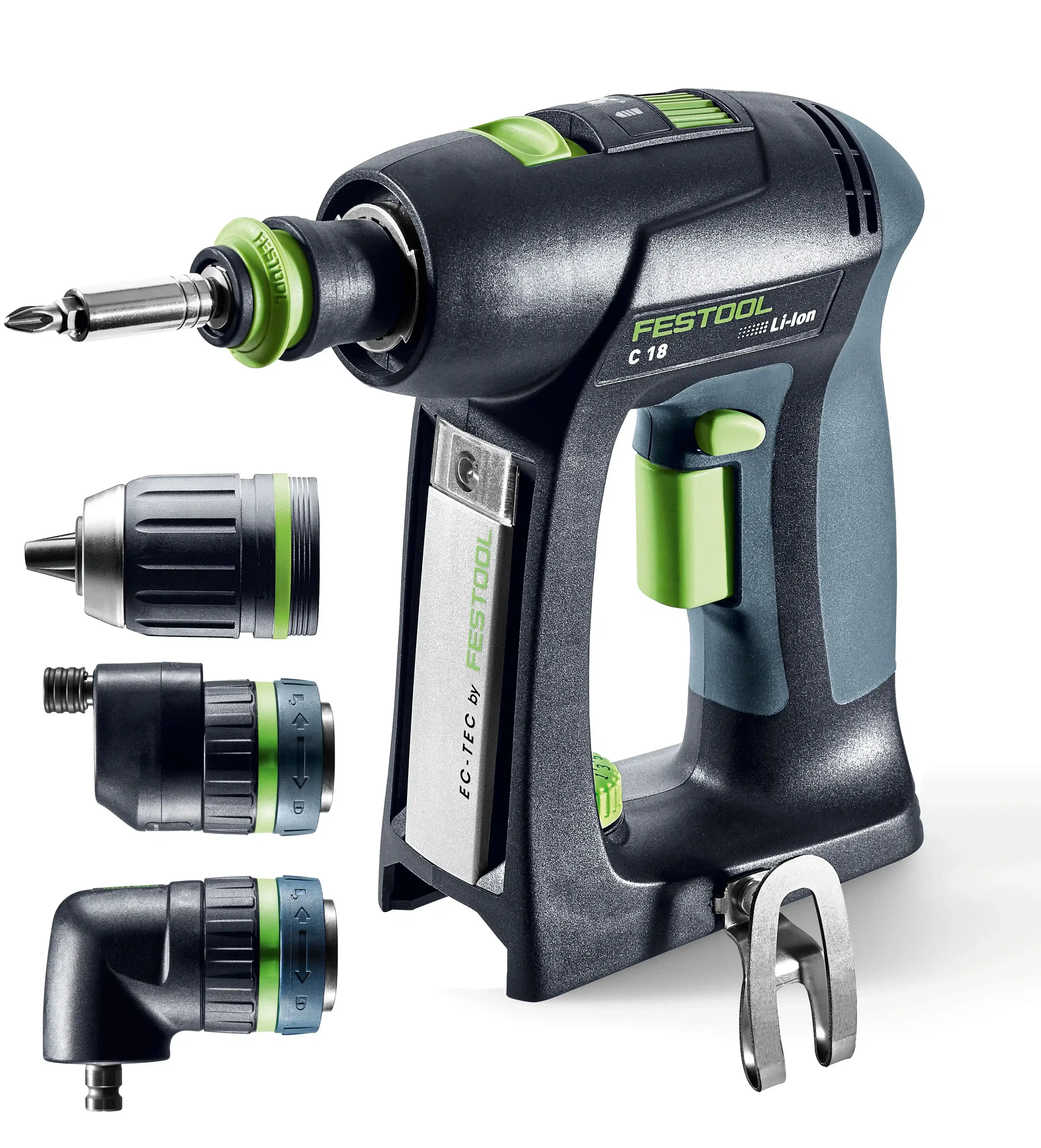 Masini de gaurit si insurubat cu acumulatori C 18 Basic-Set, Festool [2]