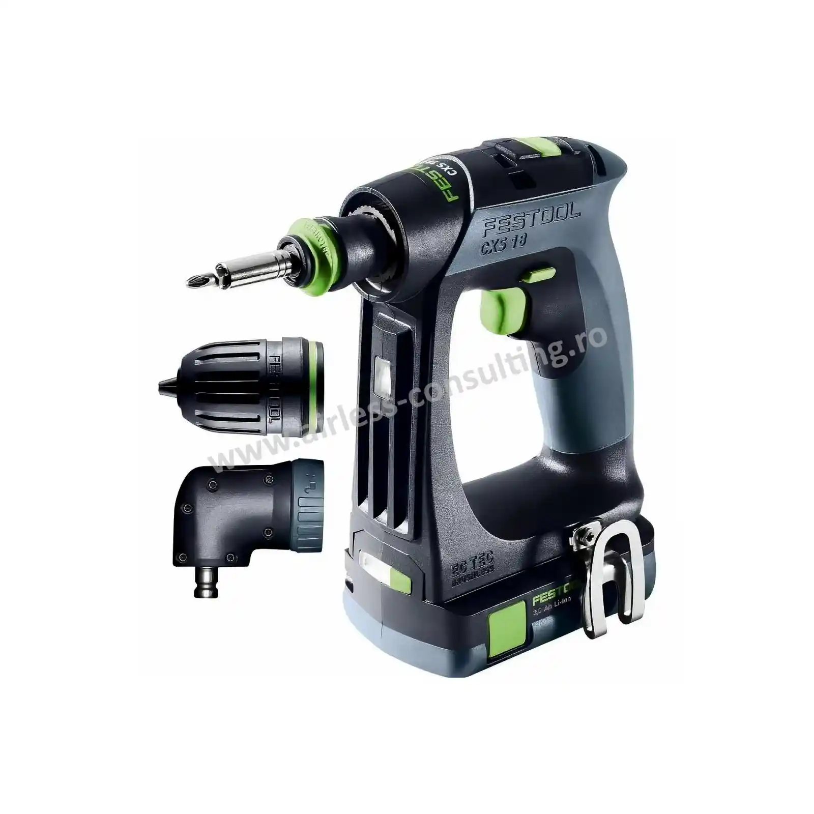 Masini de gaurit si insurubat cu acumulatori CXS 18 C 3,0-Set Festool [2]