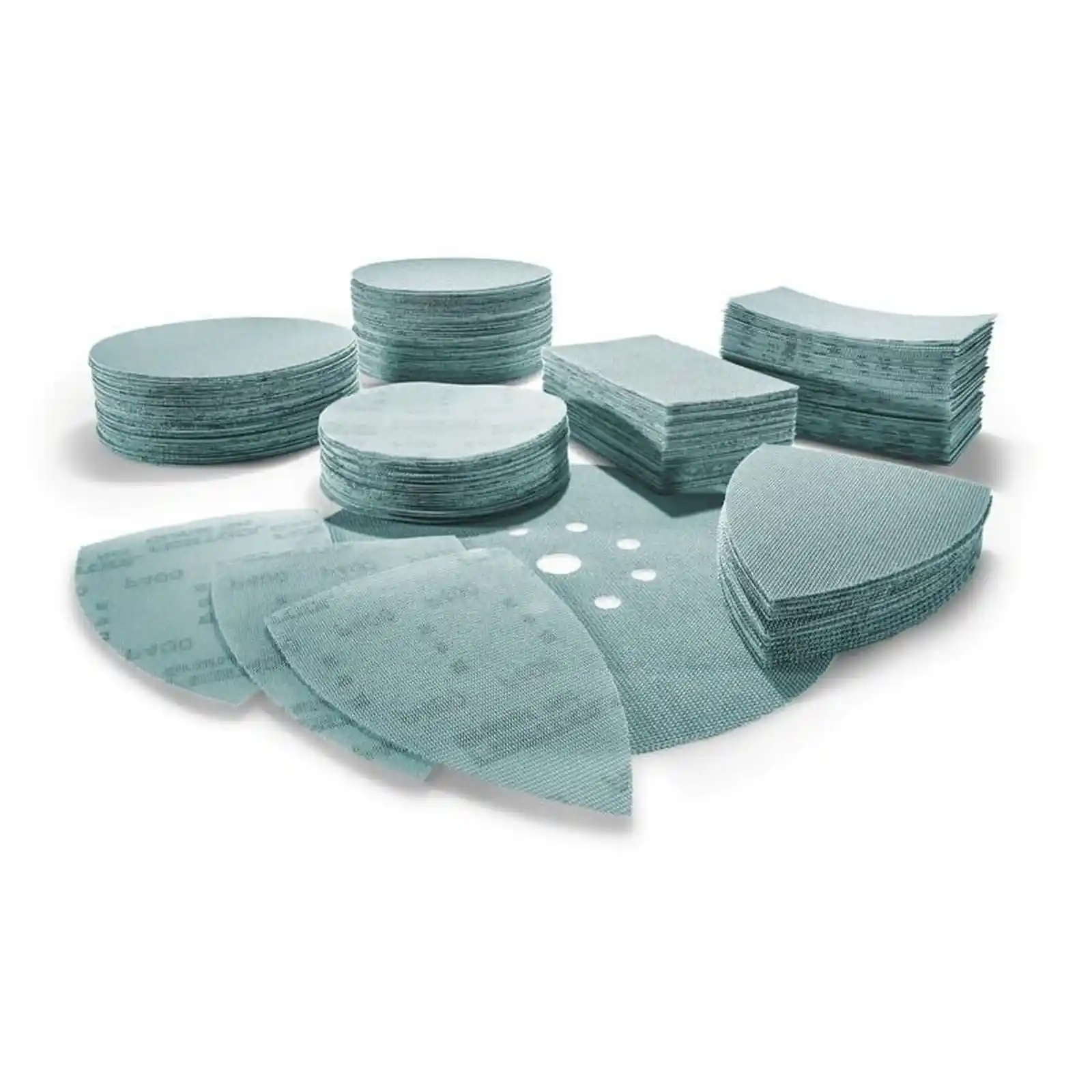 Material abraziv reticular Granat Net, D150, P320 GR Net,/10, Festool [2]