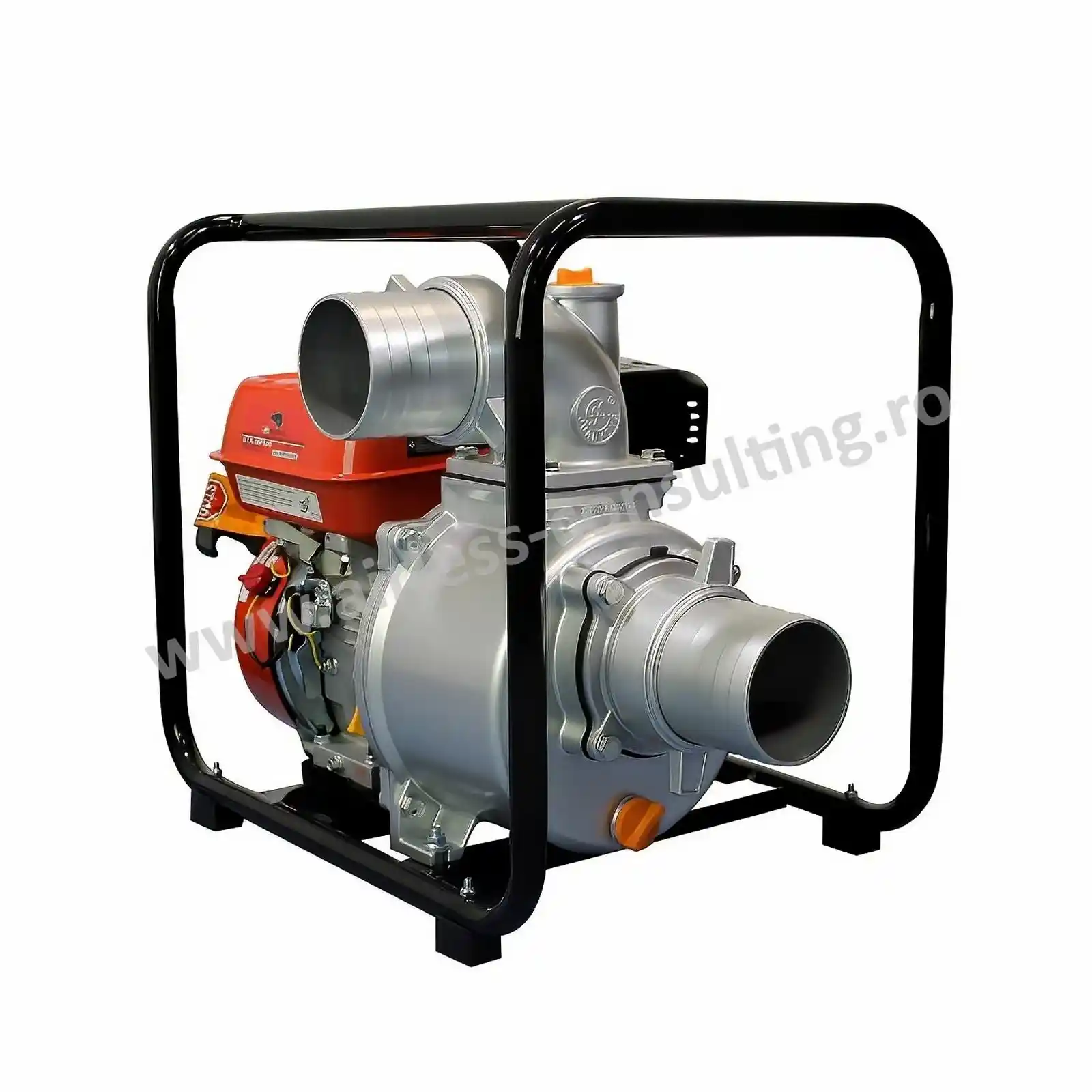 Motopompa ape semicurate BISONTE BTA-MP100 diametru 100 mm debit 80 mc/h [2]