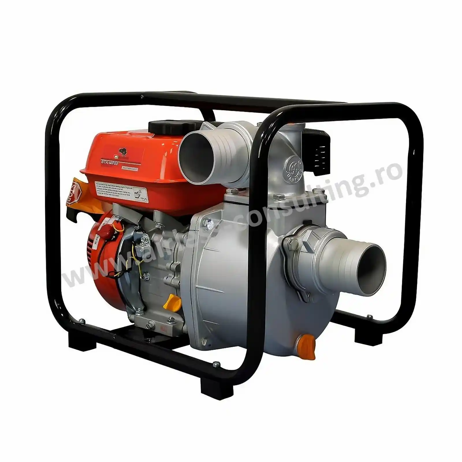 Motopompa ape semicurate BISONTE BTA-MP80 diametru 80 mm debit 50 mc/h [2]
