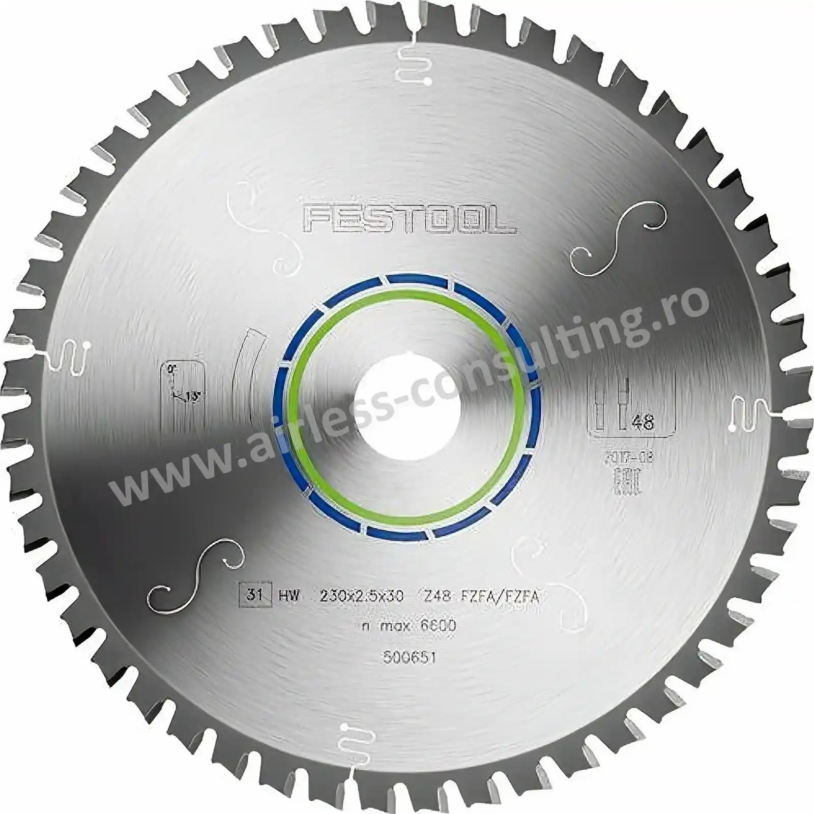 Panza de ferastrau STEEL HW 230x2,5x30 F48 Festool [2]