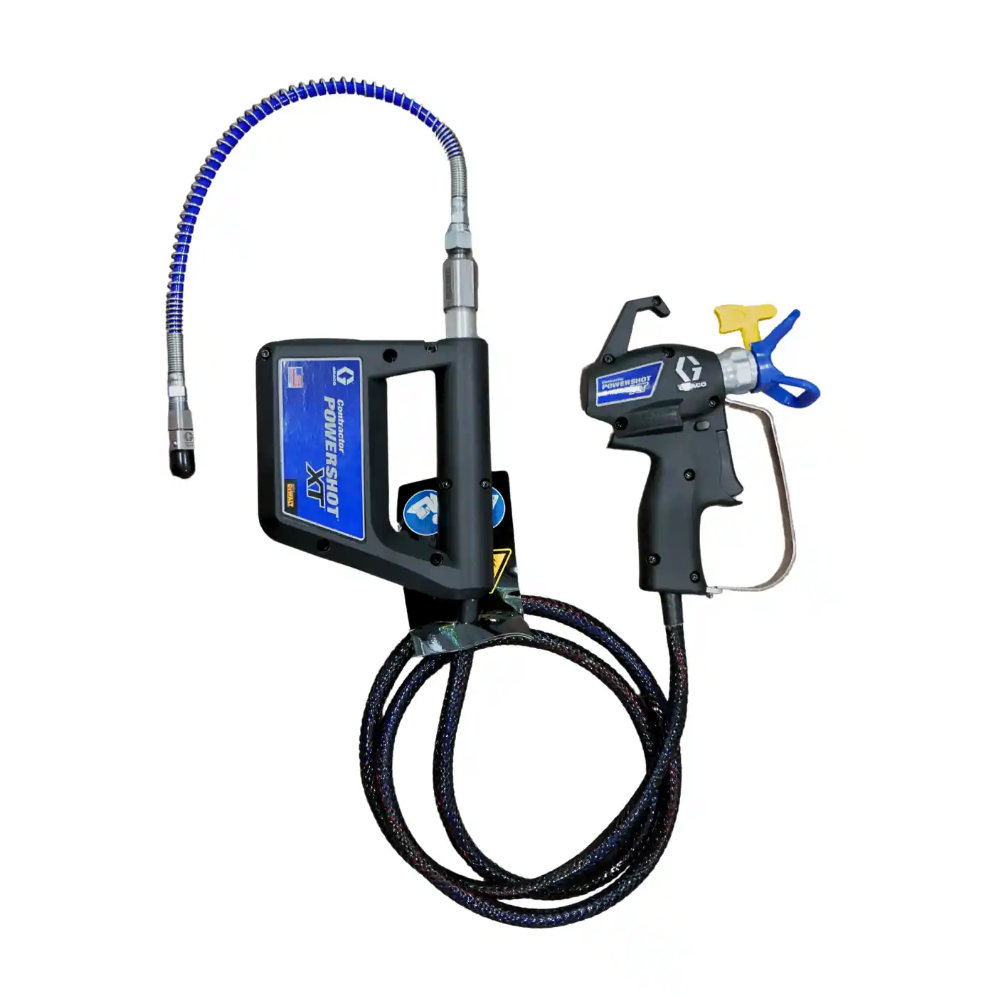 Pistol de vopsit, zugravit si display Graco, Contractor PowerShot XT, airless, cu acumulator DeWalt [4]