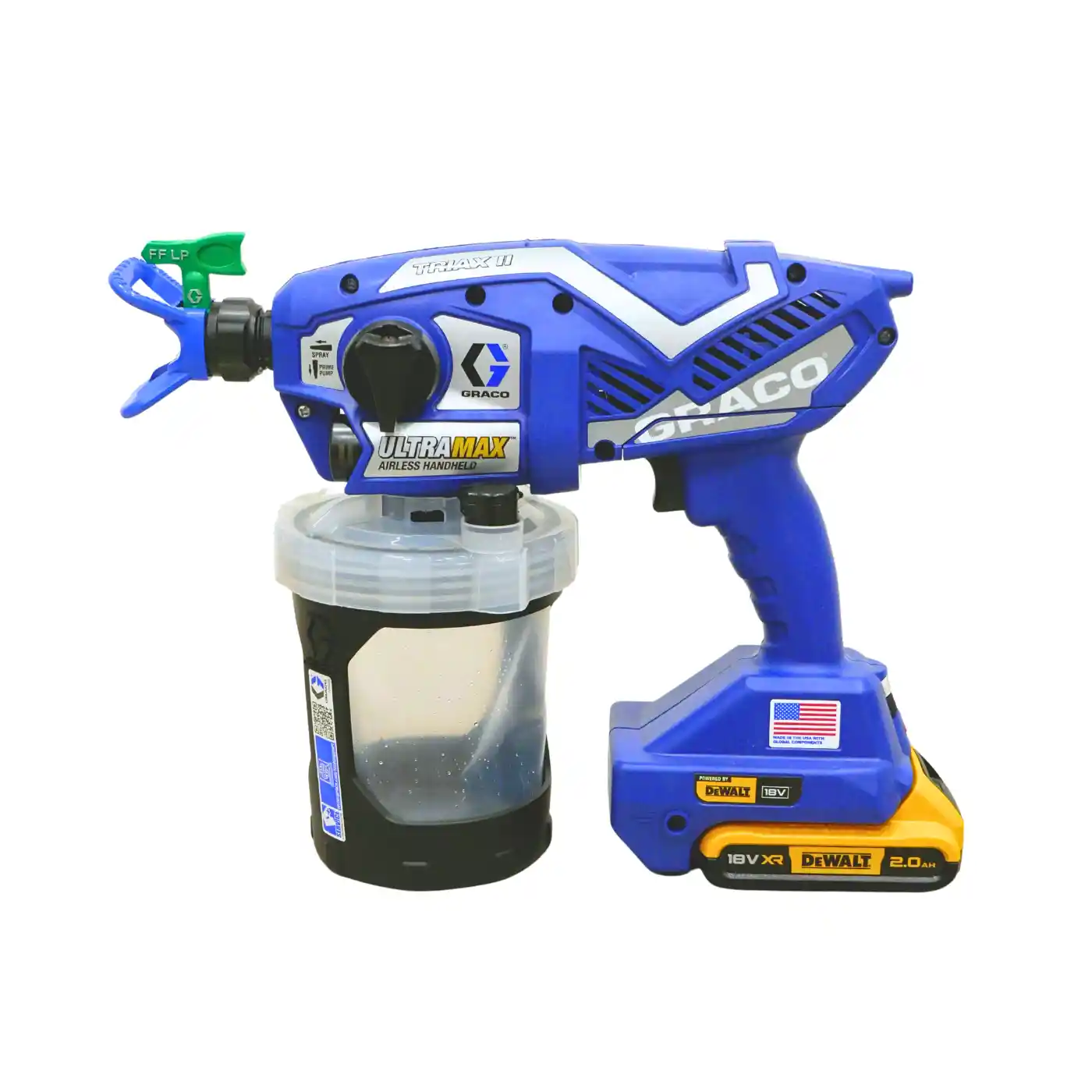 GRACO ULTRAMAX　グラコ　ウルトラマックス グラコ ウルトラマックス 溶剤系・水性系塗料兼用 バッテリー式