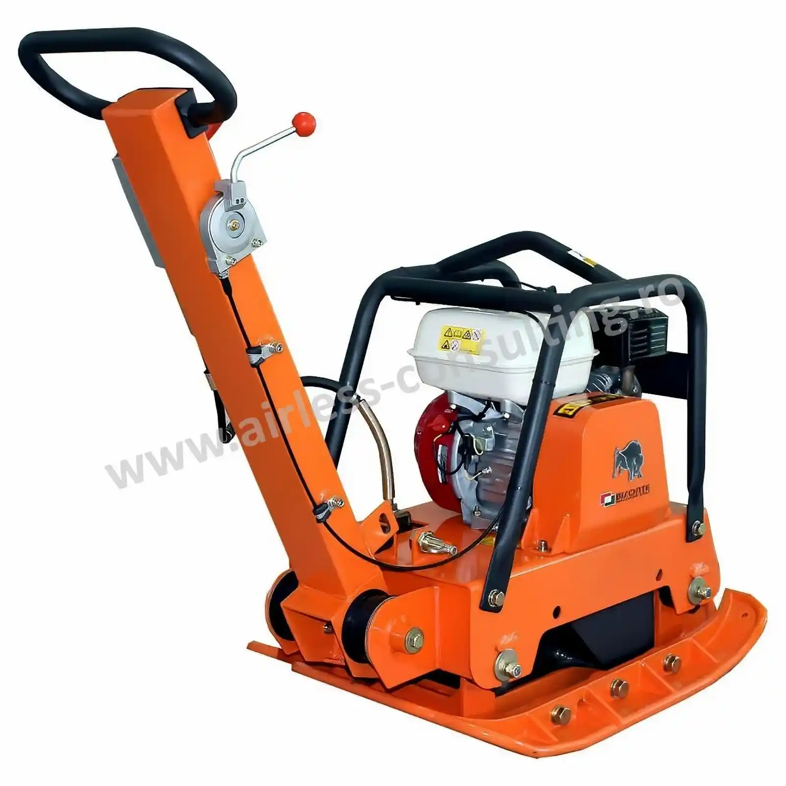 Placa compactoare reversibila, PCR160 HE, Bisonte, benzina, 5.5 cp [4]