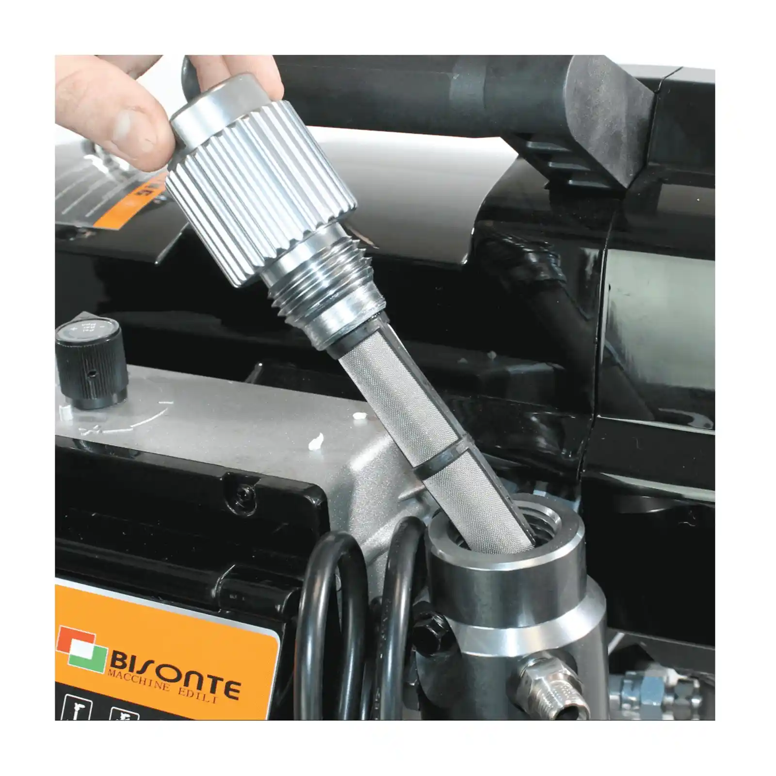 Pompa de gletuit, zugravit, mixta, Bisonte, PAZ 81X, debit 8 l/min, pe piston [4]