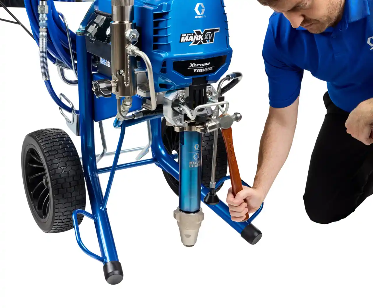 Pompa de gletuit, zugravit, mixta, Graco, Mark XV XT, Procontractor [5]