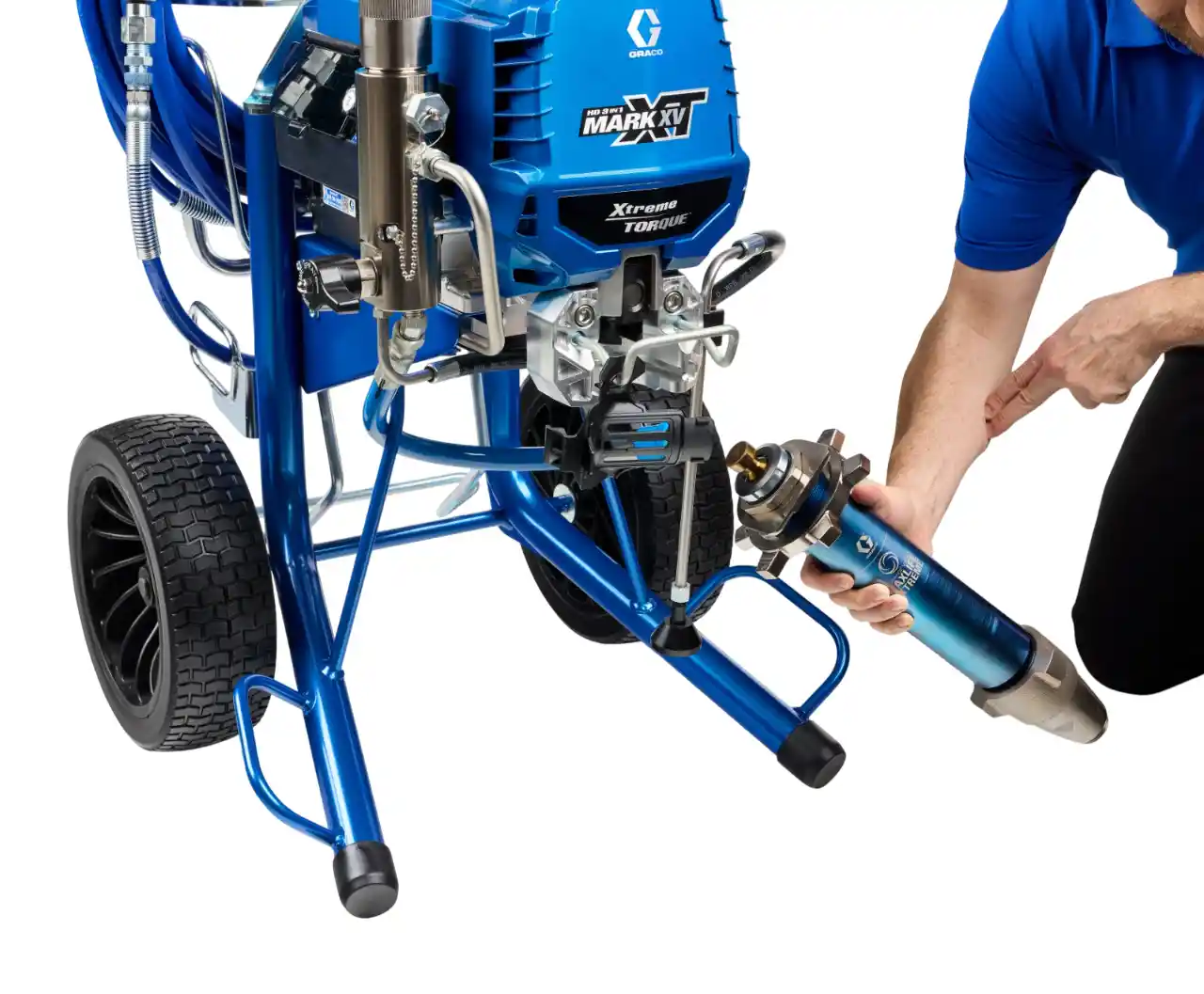 Pompa de gletuit, zugravit, mixta, Graco, Mark XV XT, Procontractor [6]