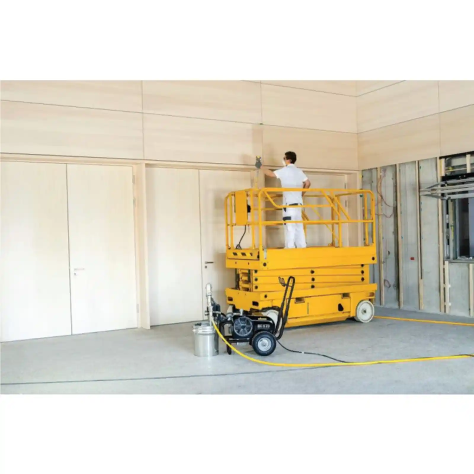 Pompa de gletuit, zugravit, mixta, Wagner, HeavyCoat 970 E SSP Spraypack, 400V, 5.5 kW [5]