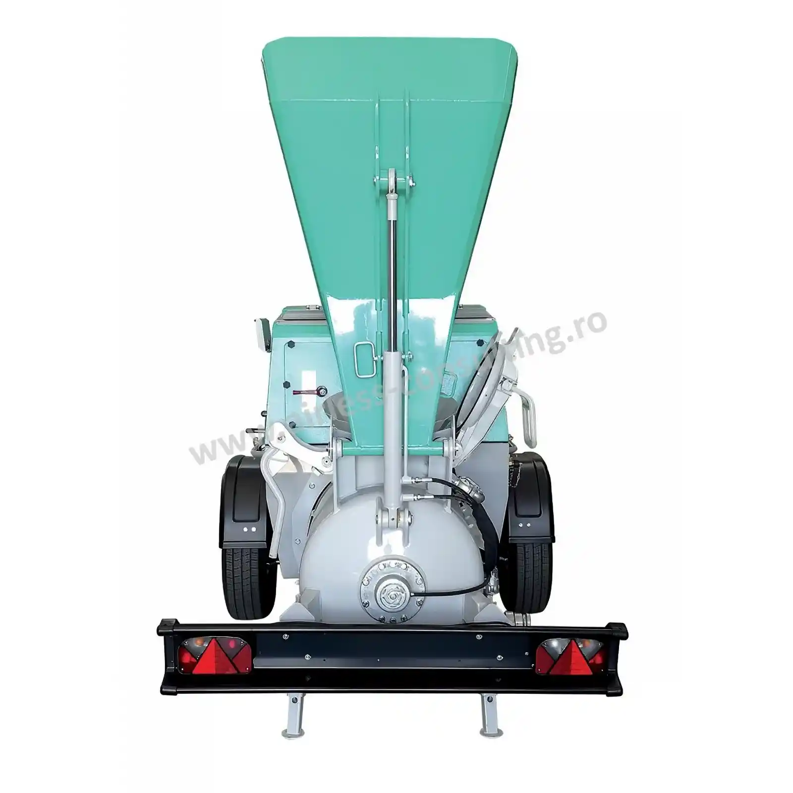 Pompa de sapa semiumeda clasica Mover 270 EVO DBR Diesel 47 cp cu paleta incarcare, remorcabila, cu kit greasare [3]
