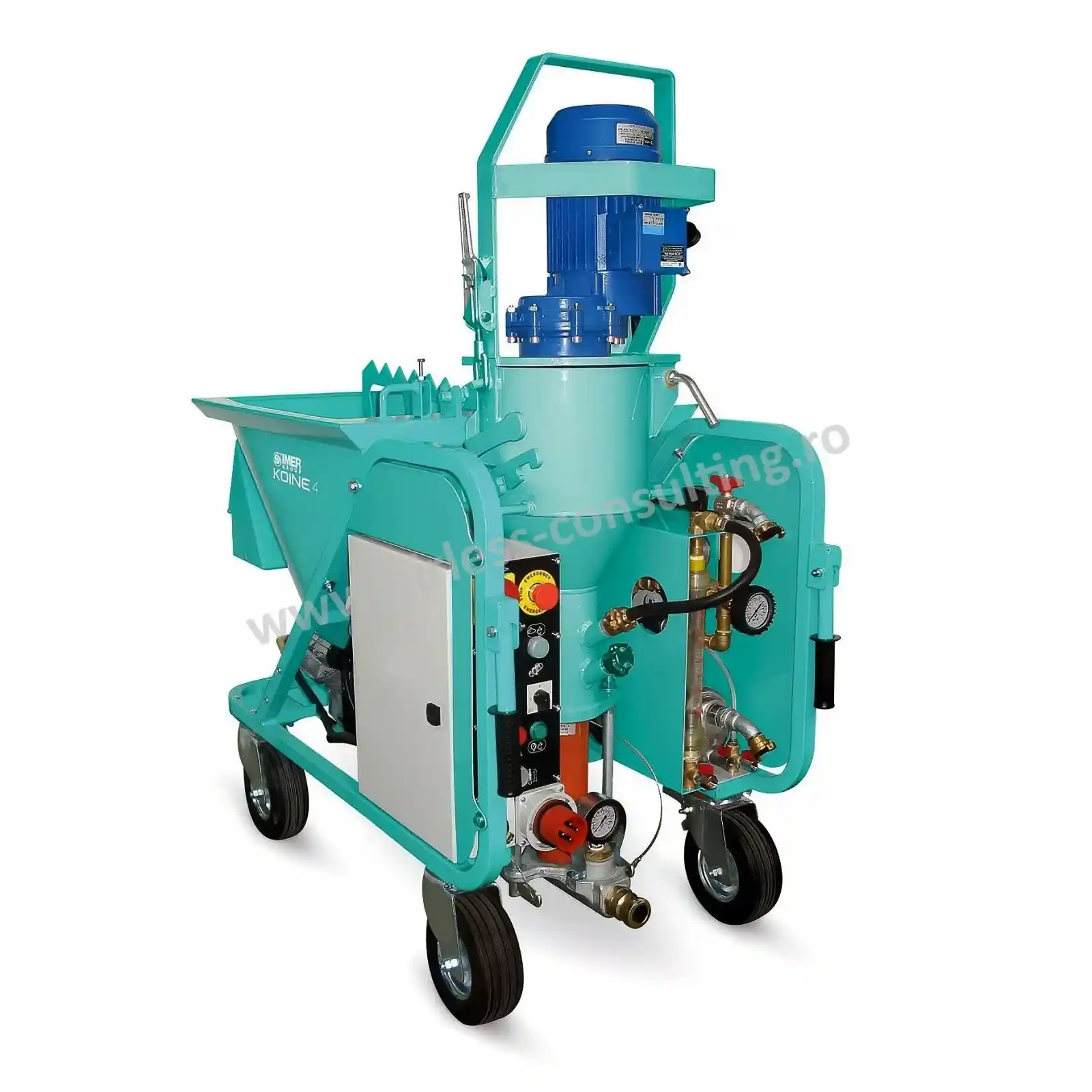 Pompa de tencuit trifazica, IMER Koine 4, 400v, 7.75 kW [2]