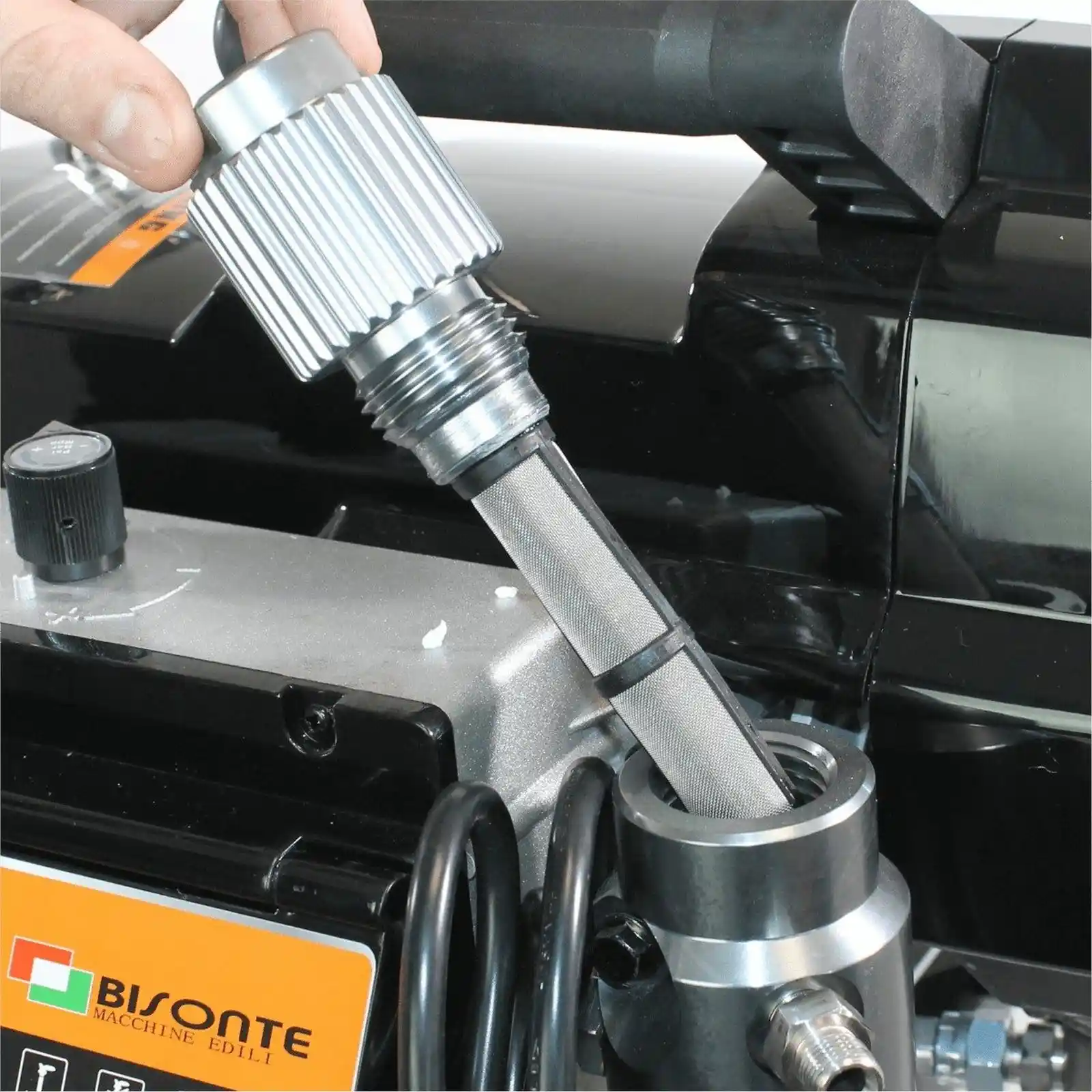 Pompa de zugravit, vopsit, airless Bisonte, PAZ 32X, debit 3.2 l/min, pe piston - Kit Complet [6]