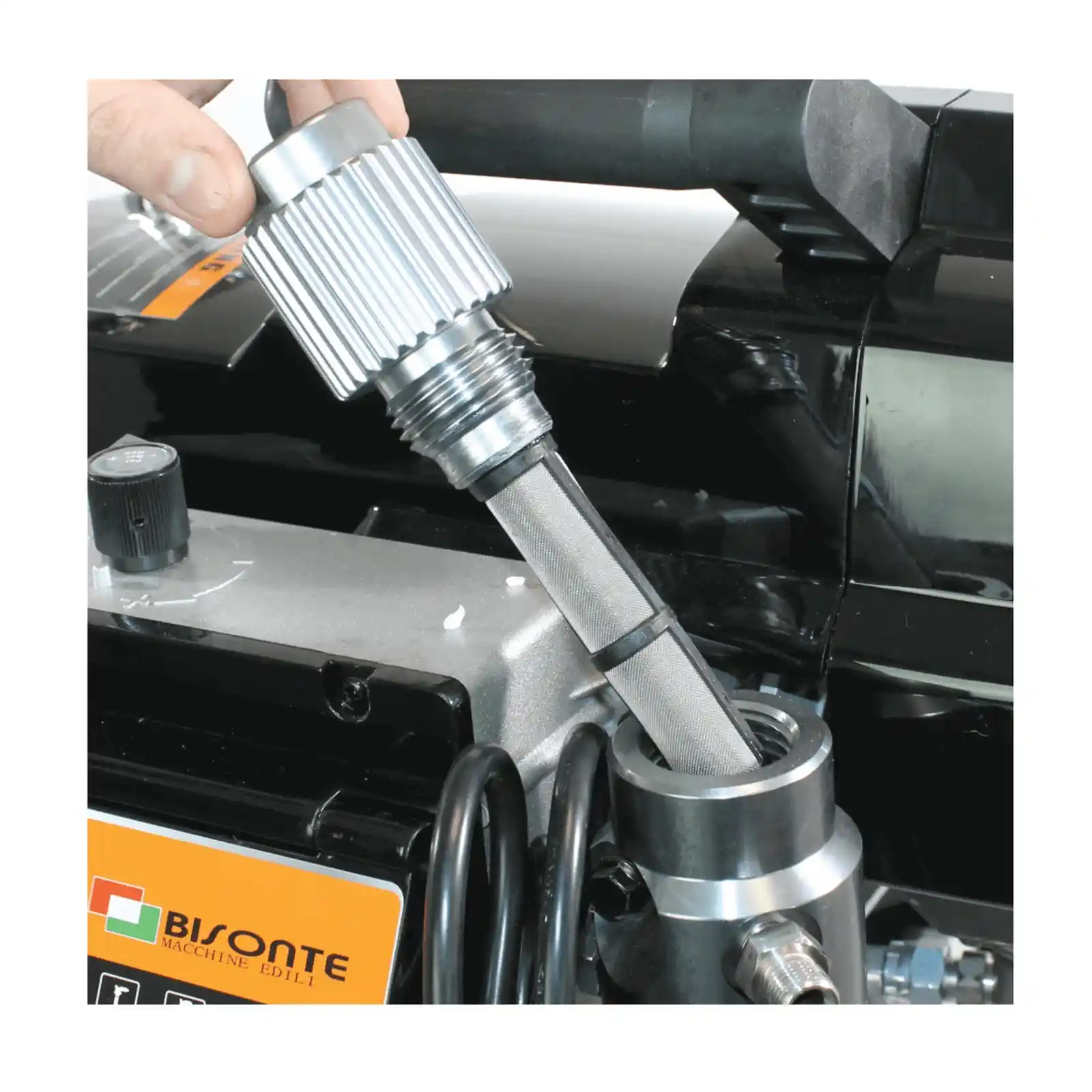 Pompa de zugravit, vopsit, Bisonte, PAZ 20X, debit 2 l/min, pe piston - Kit Complet [10]