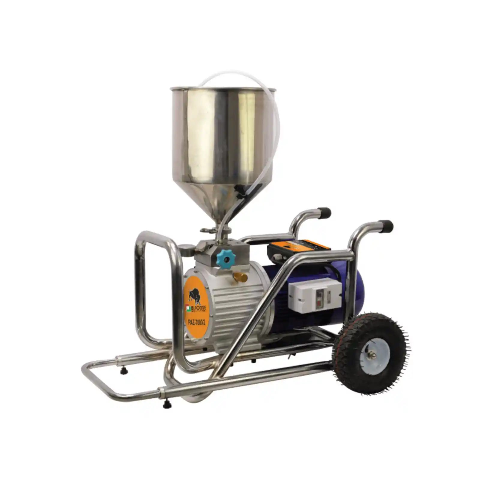 Pompa de zugravit, vopsit, Bisonte, PAZ 7000/2, debit 7 l/min, pe membrana [2]