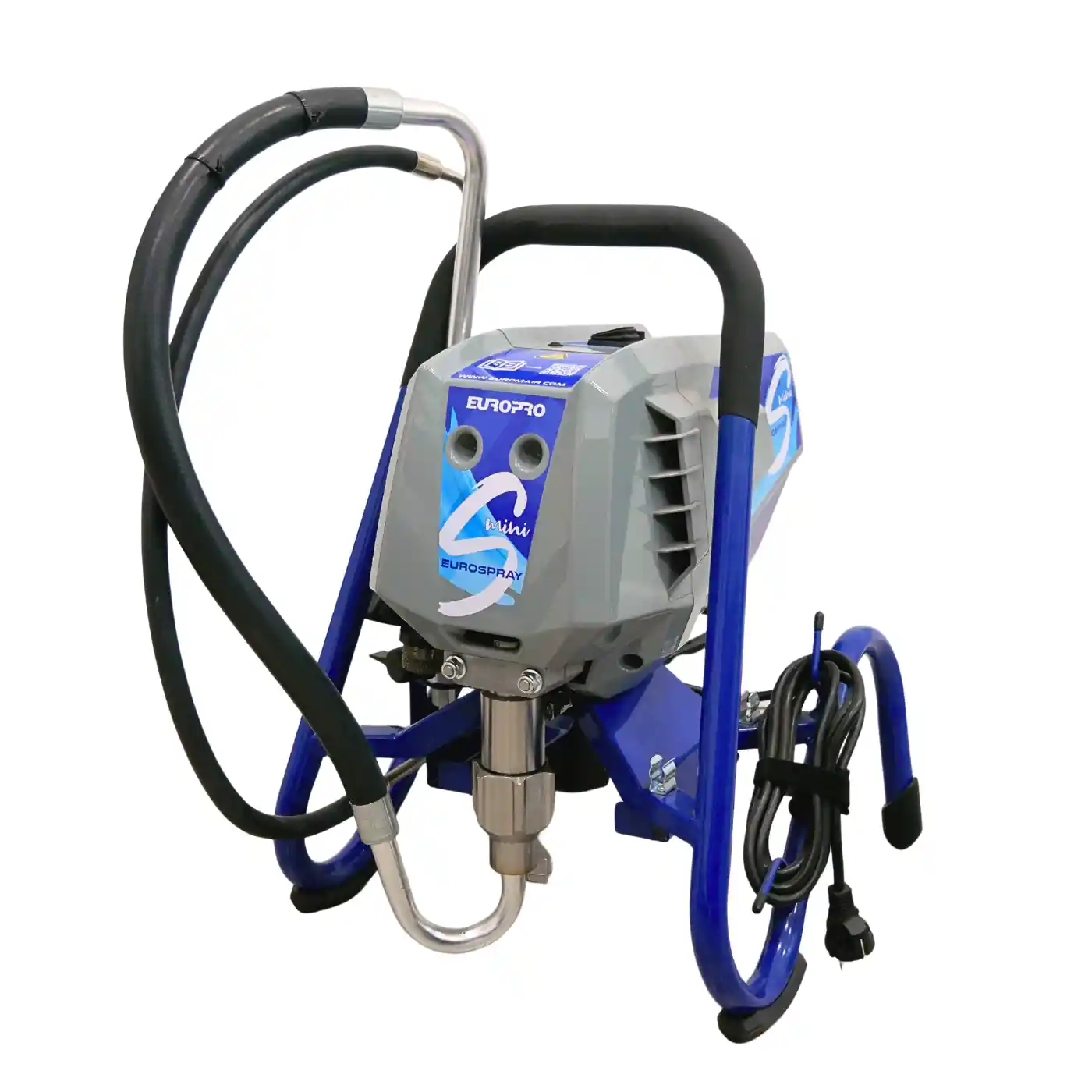 Pompa de zugravit, vopsit, Euromair, EUROSPRAY S Mini, pe piston, 1.6 l/min, 230v [10]