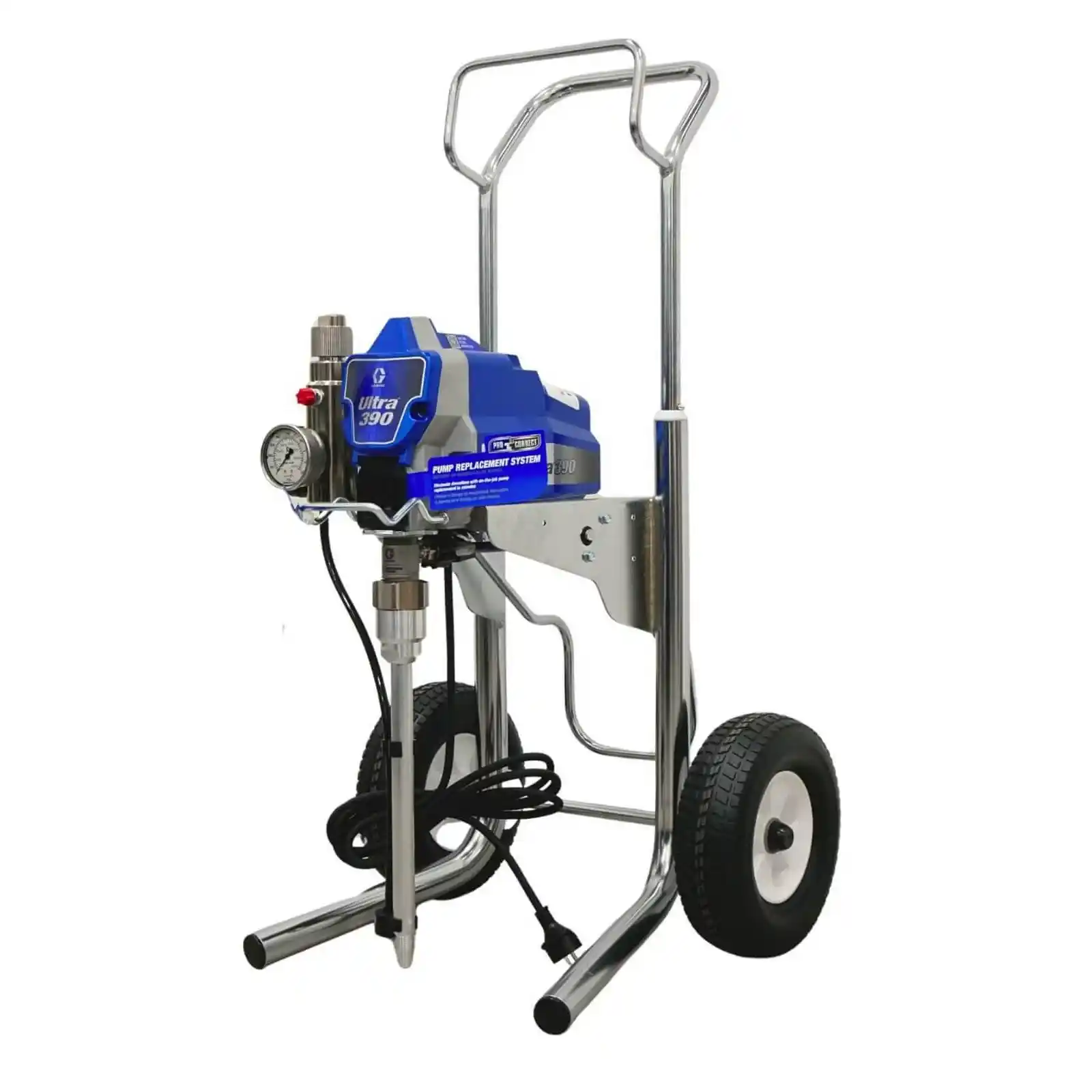 Pompa de zugravit, vopsit, Graco ULTRA 390 Hi-Cart airless, 230V [12]
