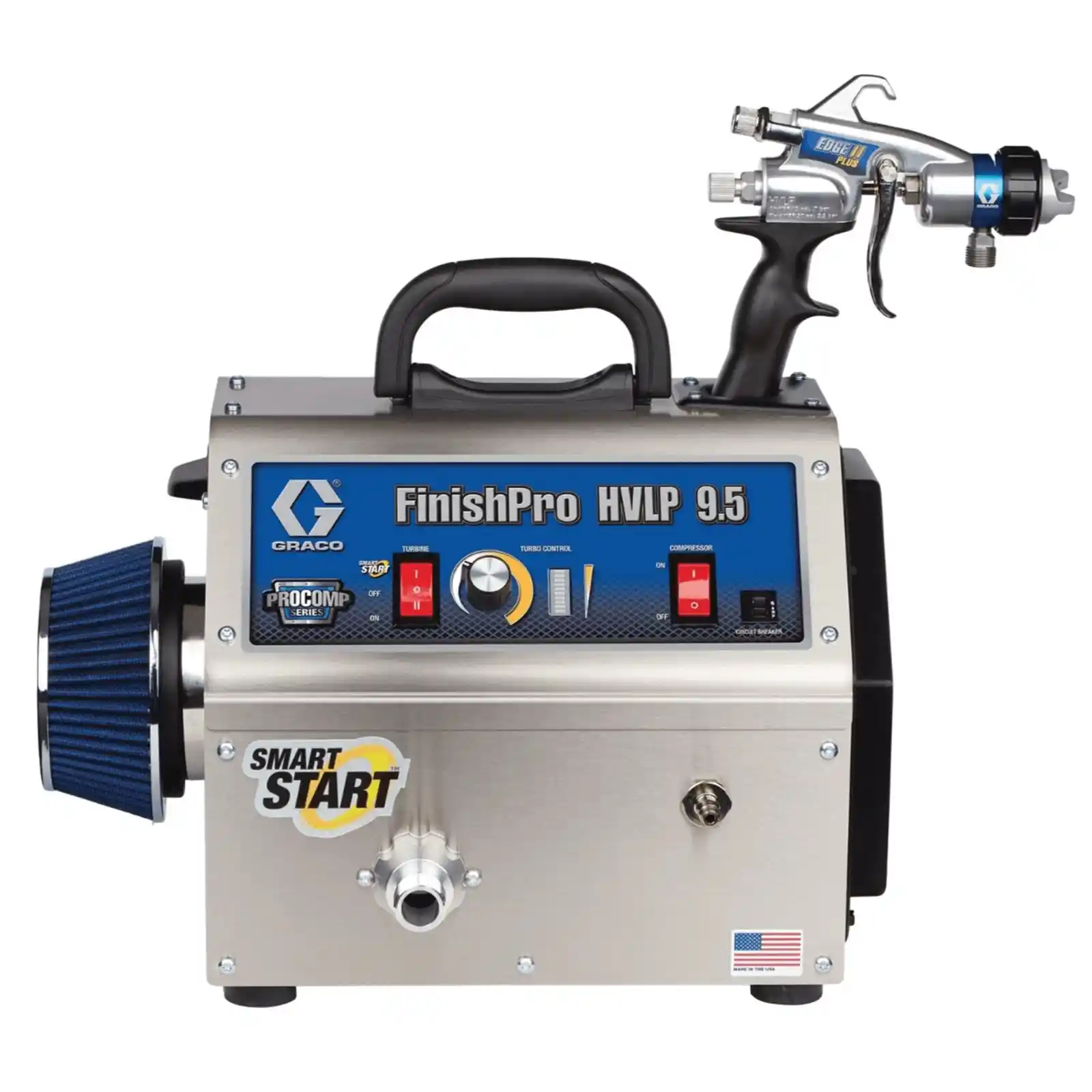 Pompa FinishPro HVLP 9.5, ProComp, Graco, 230v [3]