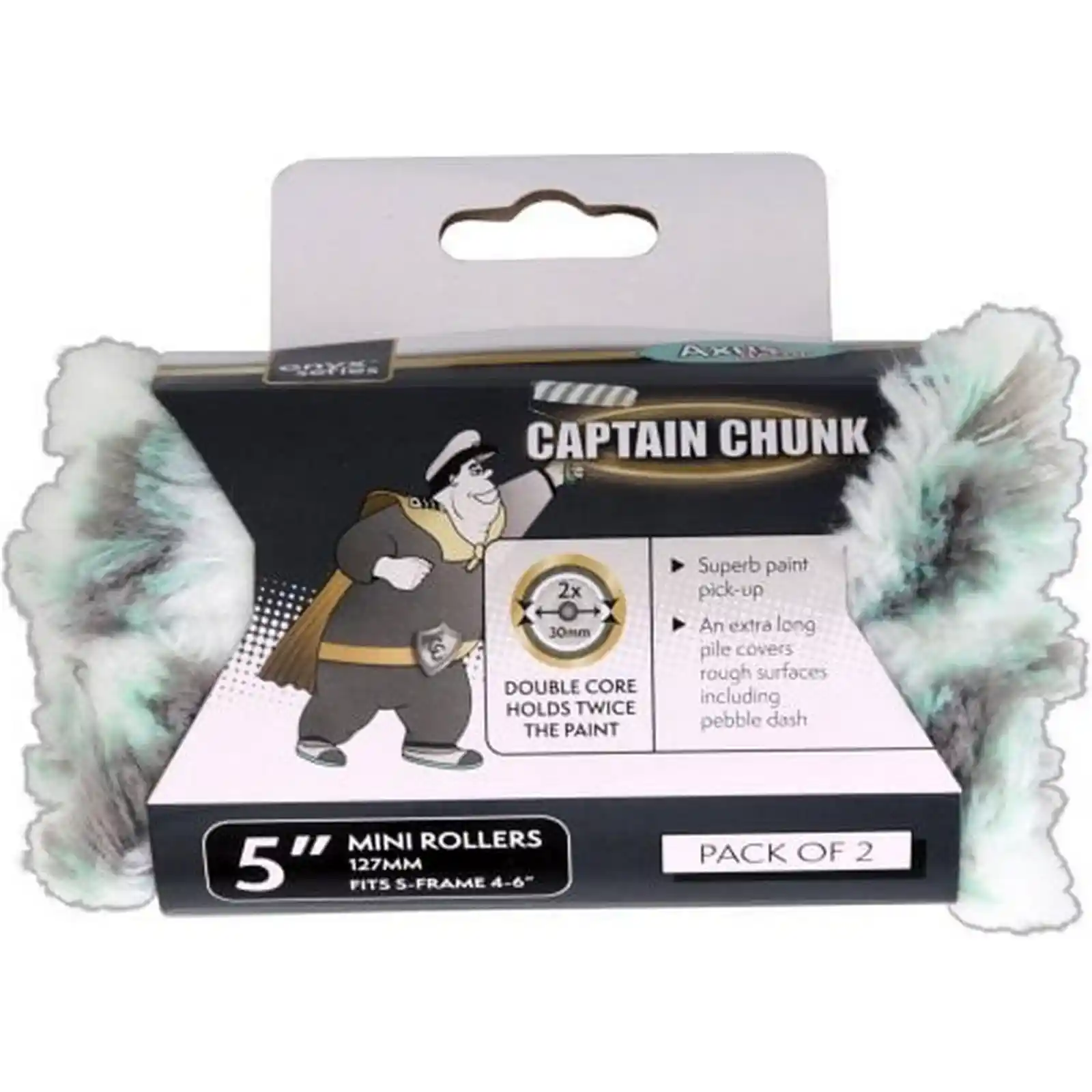 Rola trafalet Captain Chunk, 12,5 cm; pachet dublu, Axus [2]