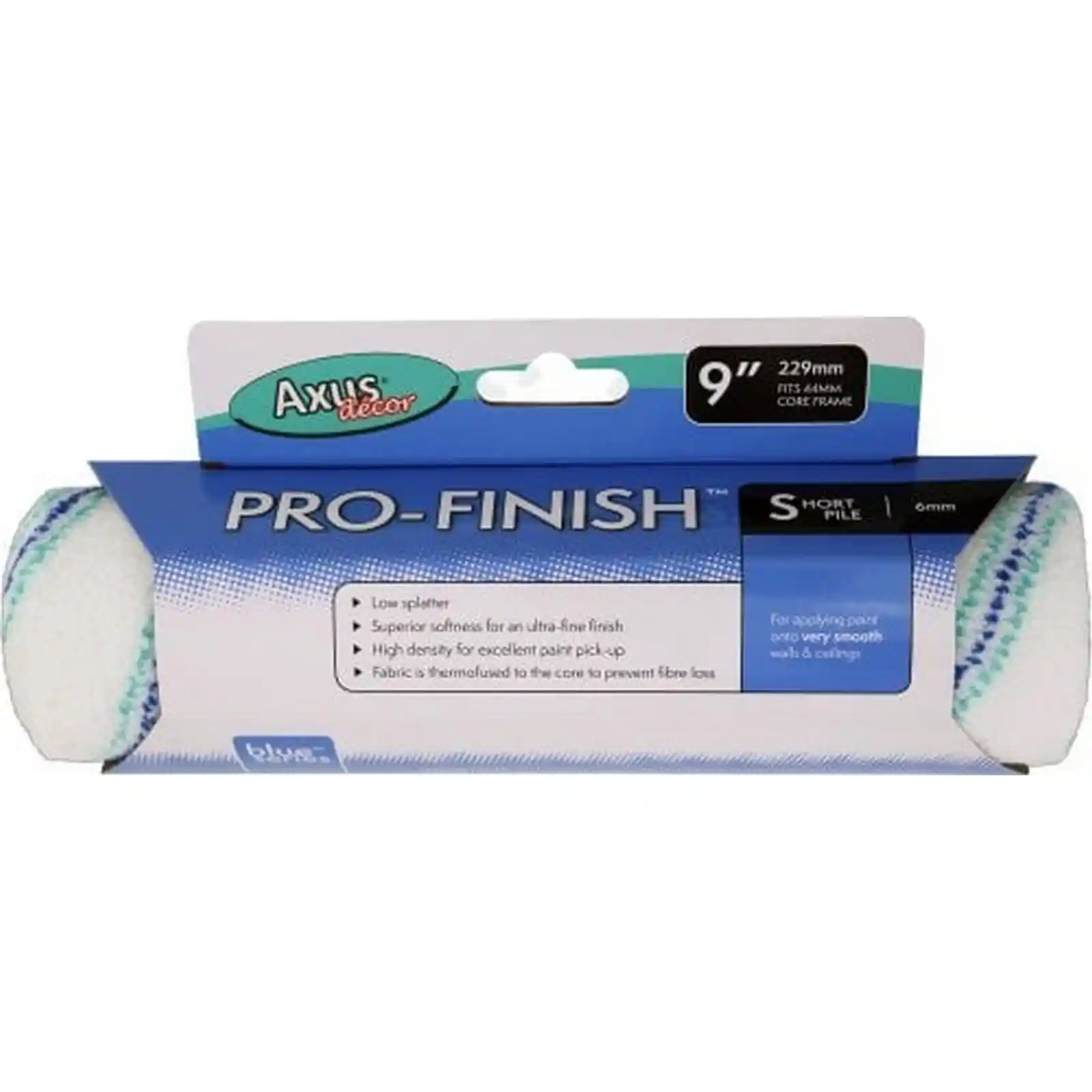 Rola trafalet Pro-Finish, 6 mm nap scurt, 23 cm, Axus [2]
