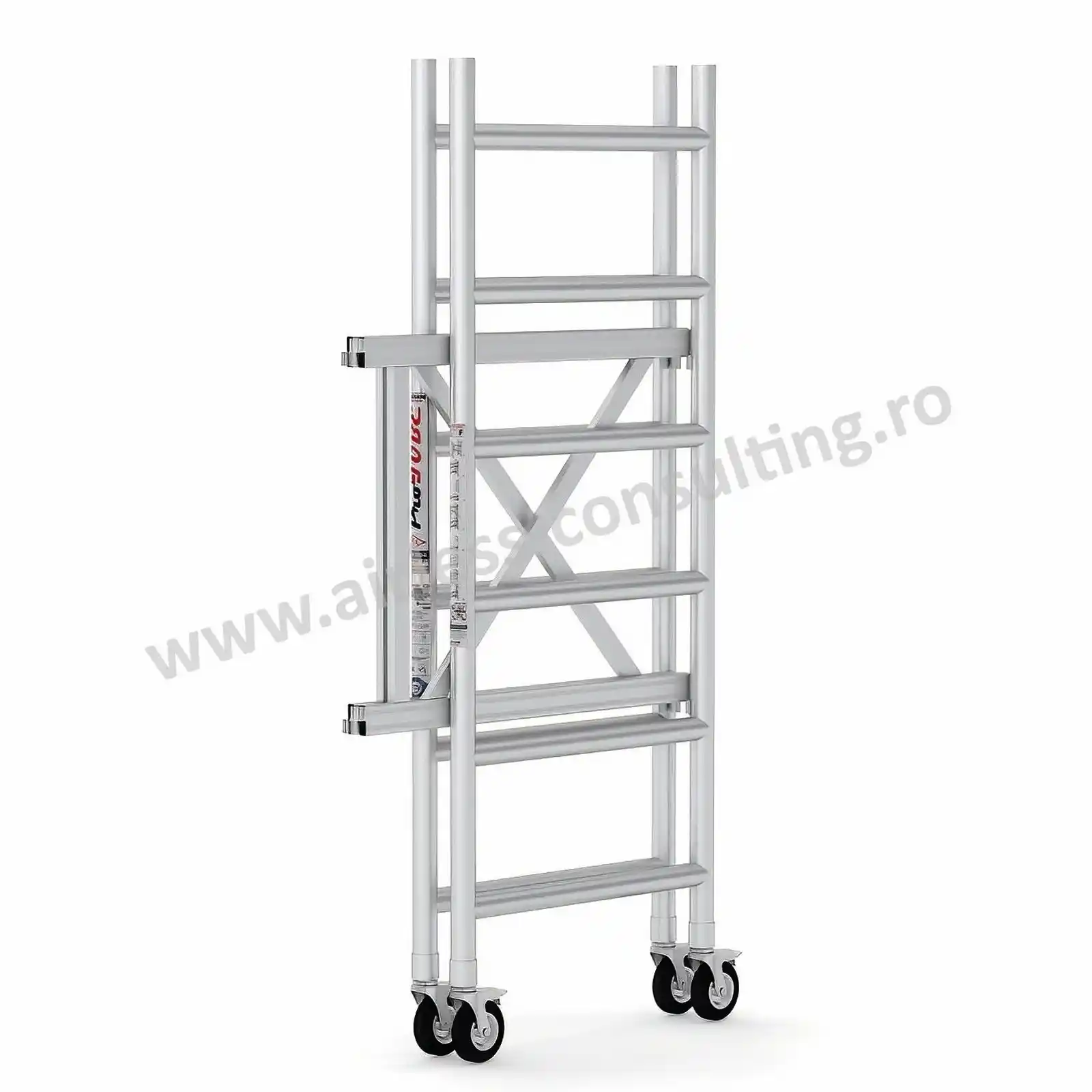 Schela mobila profesionala, aluminiu, ProTUBE F90, Bisonte, inaltime 2.7 m [2]