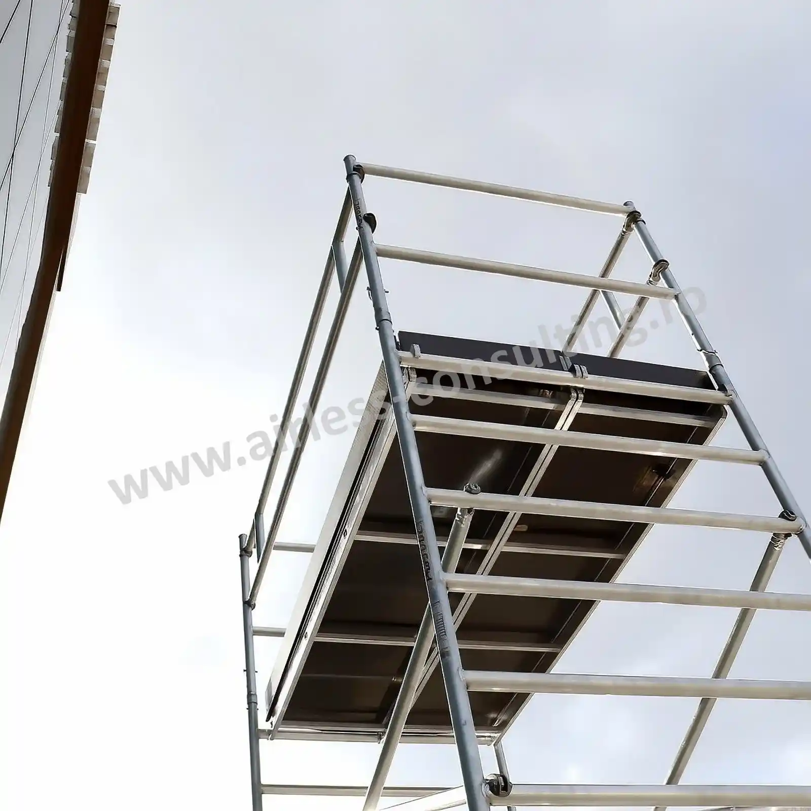 Schela mobila profesionala, aluminiu, ProTUBE L10, Bisonte, inaltime 9.8 m [7]