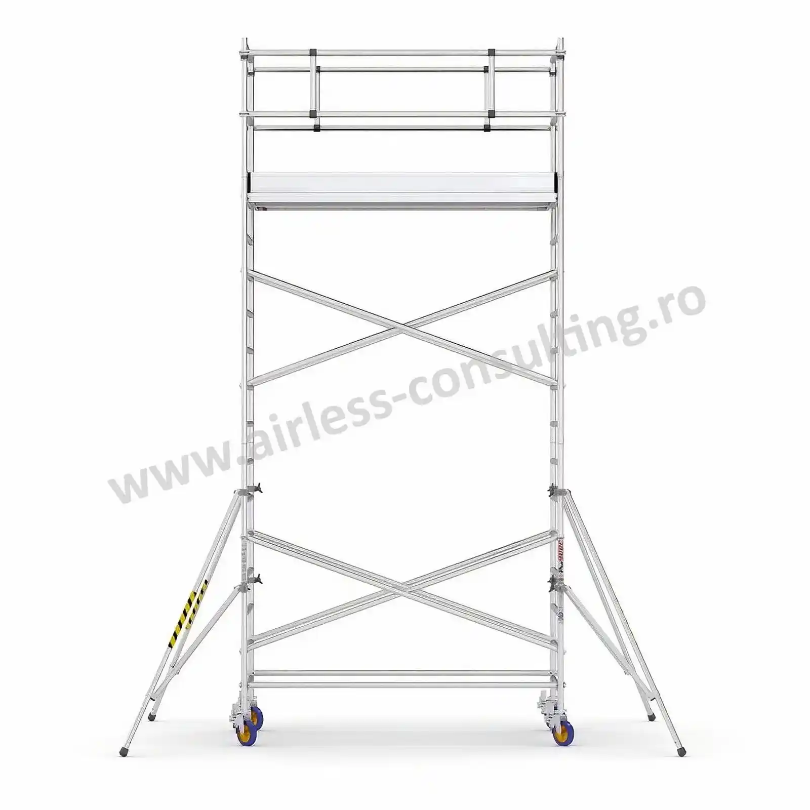 Schela mobila profesionala, aluminiu, ProTUBE L6, Bisonte, inaltime 6.2 m [2]