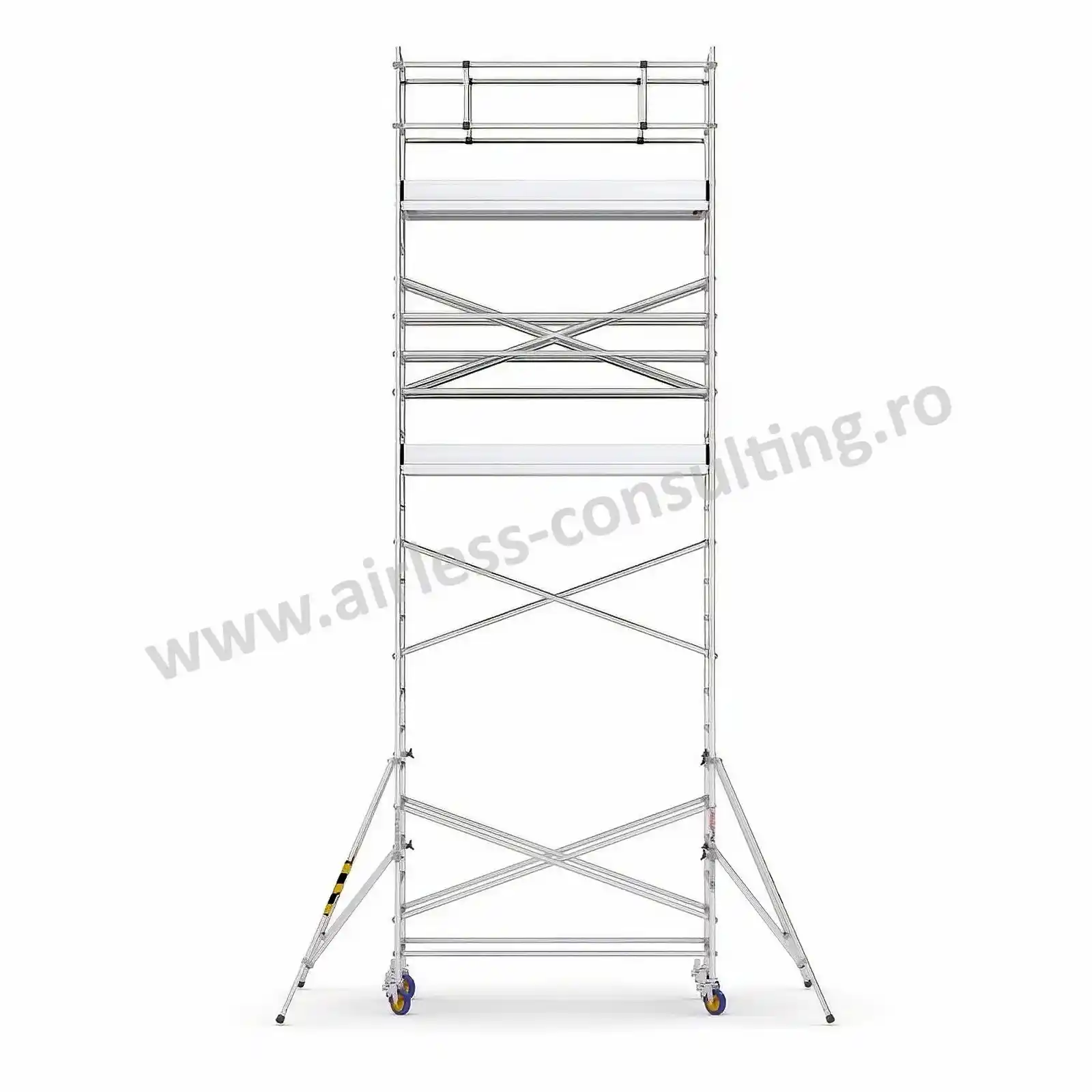 Schela mobila profesionala, aluminiu, ProTUBE L8, Bisonte, inaltime 8.3 m [2]