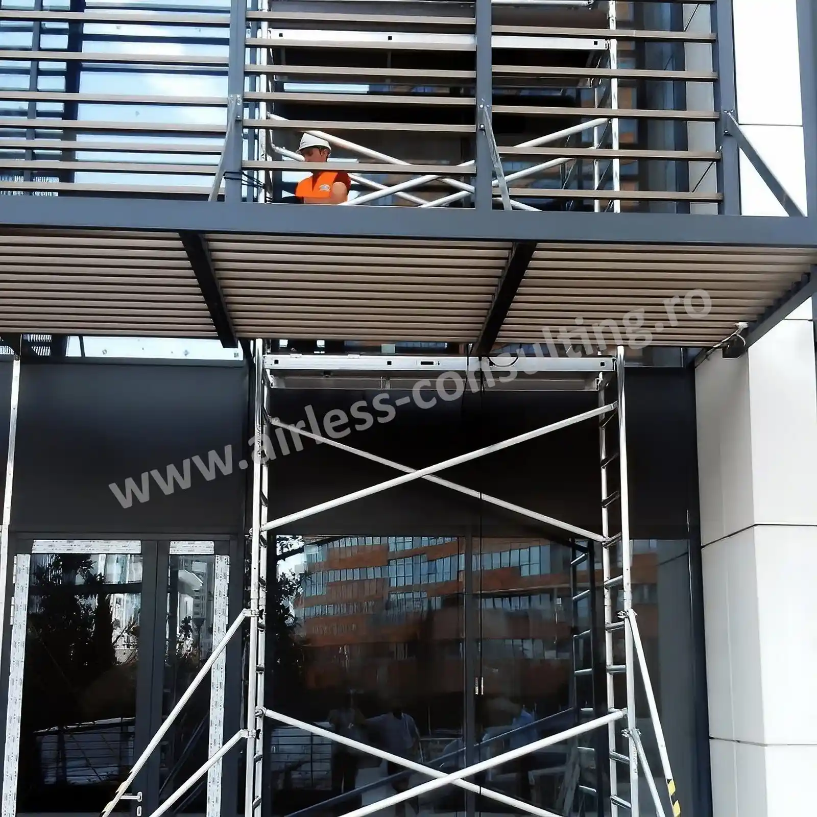 Schela mobila profesionala, aluminiu, ProTUBE S10, Bisonte, inaltime 10.4 m [5]