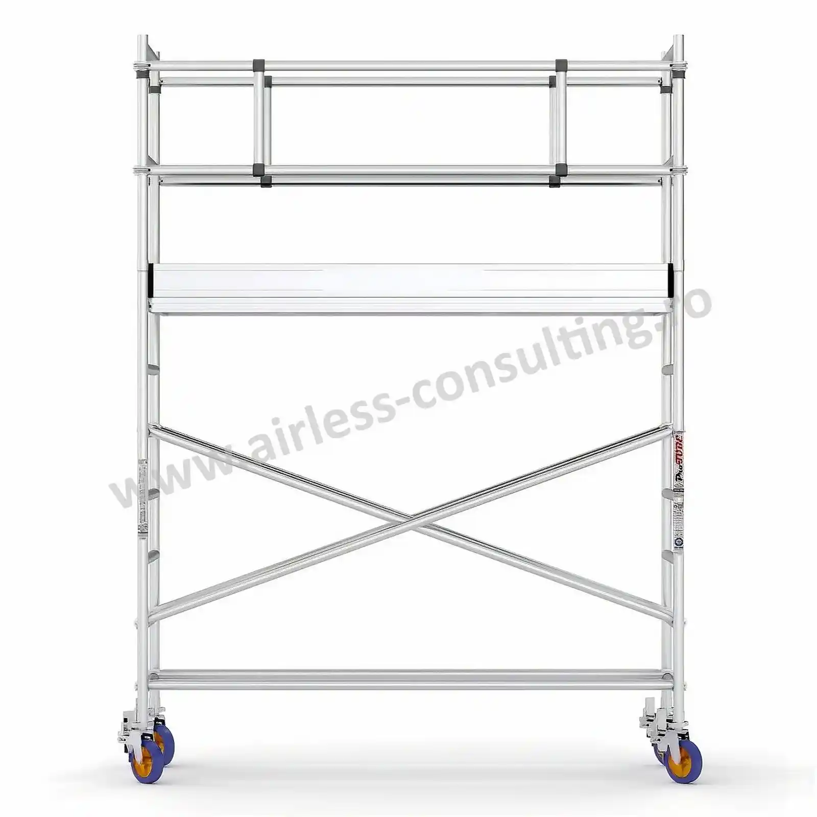 Schela mobila profesionala, aluminiu, ProTUBE S4, Bisonte, inaltime 4.1 m [2]