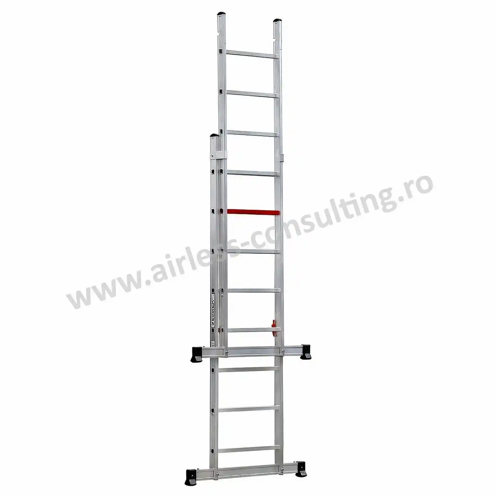 Schela mobila profesionala, aluminiu, TelePL PL002, Bisonte, inaltime 4.4 m [3]