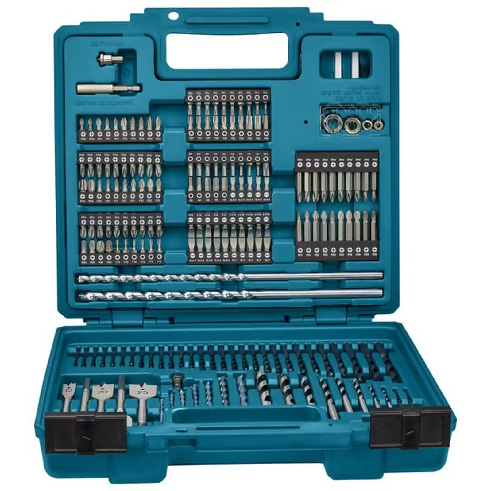 Set accesorii pentru gaurire si insurubare, 256 de piese, Makita [2]