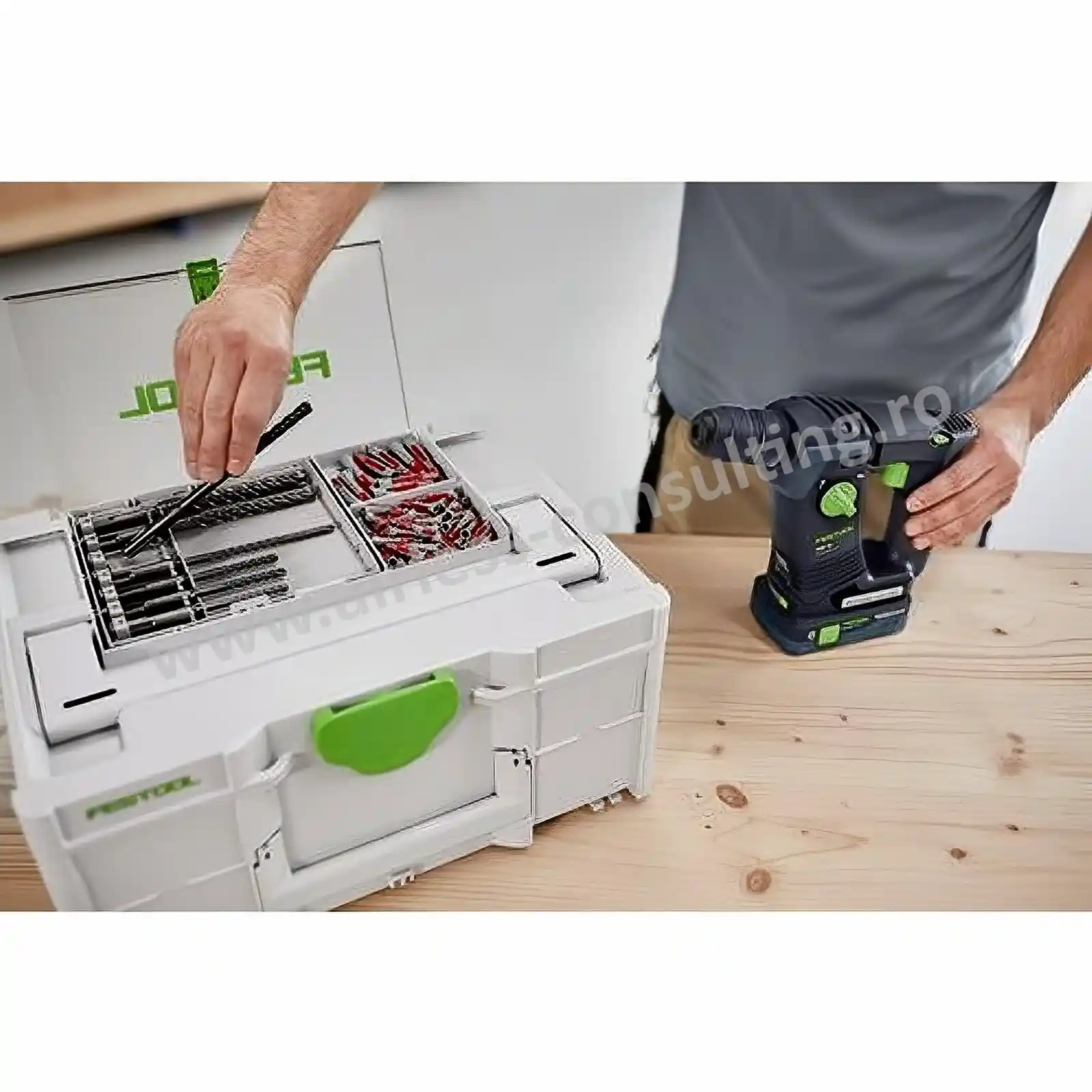 Set de capete de burghiu BKS SYS3 D5-12 SDS Festool [2]