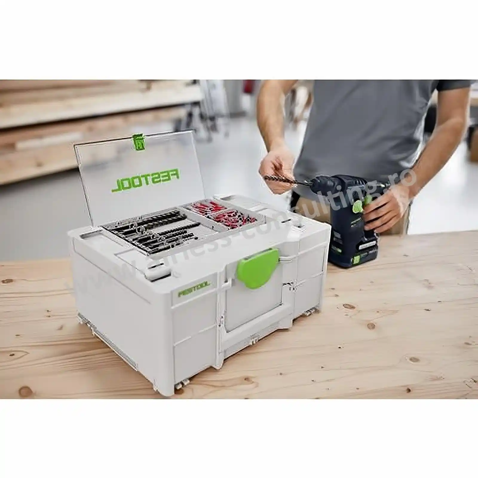 Set de capete de burghiu BKS SYS3 D5-12 SDS Festool [4]