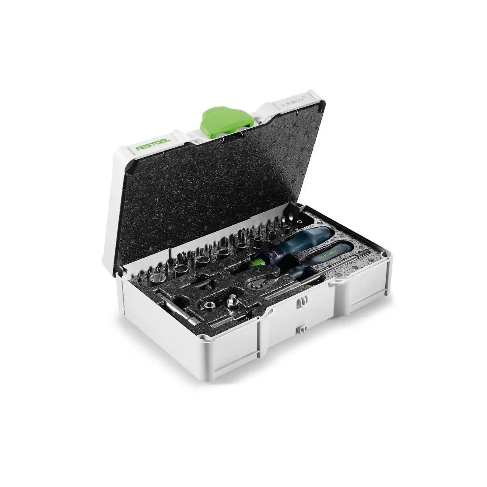 Set de dispozitive cu clichet SYS3 S 76-1/4"-CE RA, Festool [3]