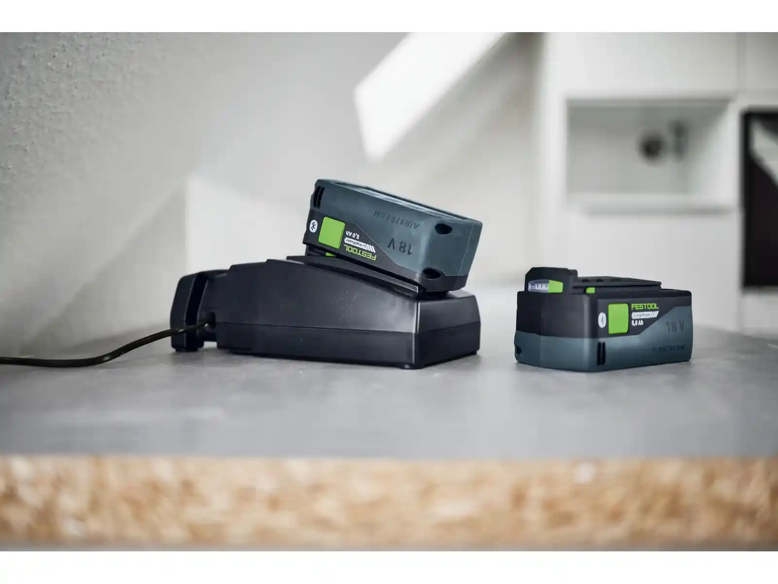 Set de energie Festool 18V cu 2 acumulatori Li-HighPower 5.0 Ah si incarcator rapid TCL 6 [4]