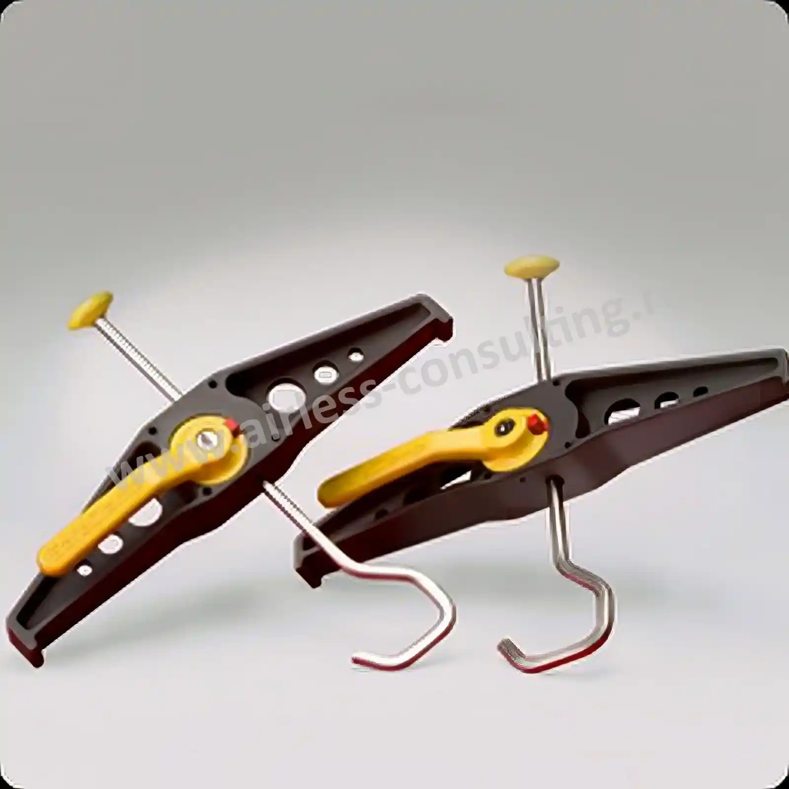 Set sistem de fixare scara pentru porbagaj, suport Rhino, Safe Clamp, RAS21, 2 buc/set [6]