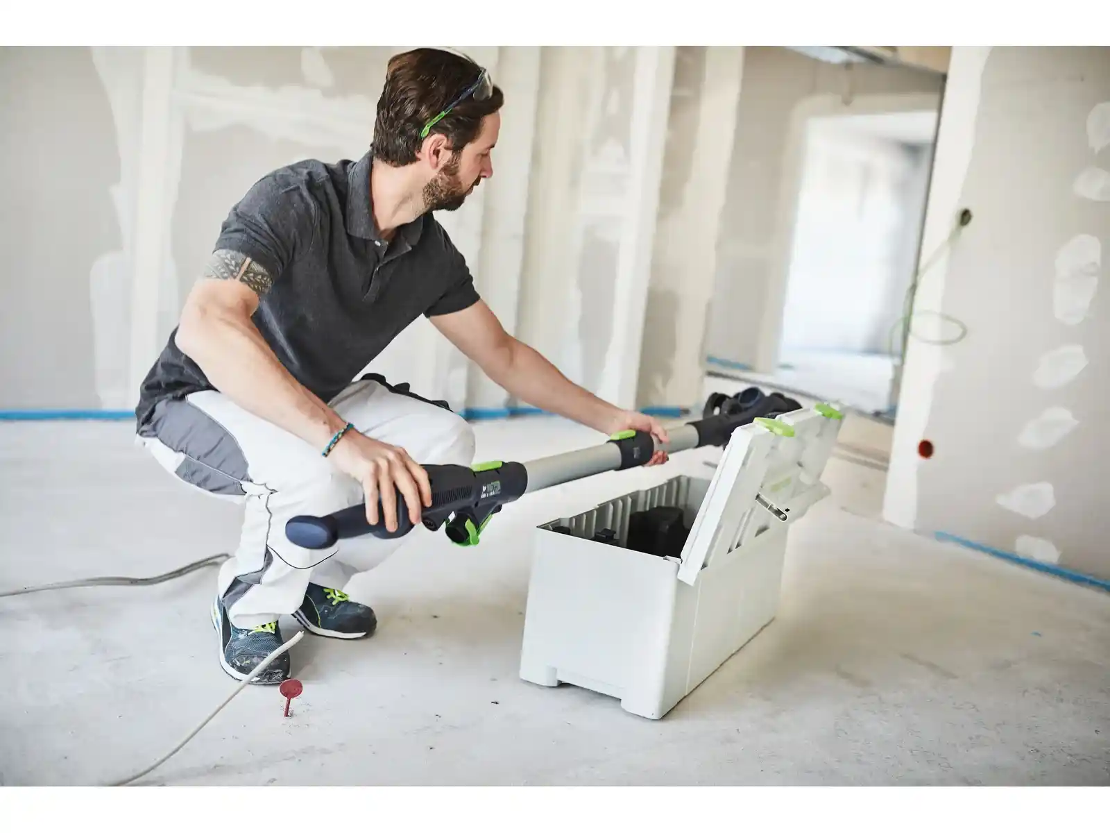 Slefuitor Festool PLANEX, cu brat telescopic, LHS 2 225, aspirator CTL 26, Festool [8]