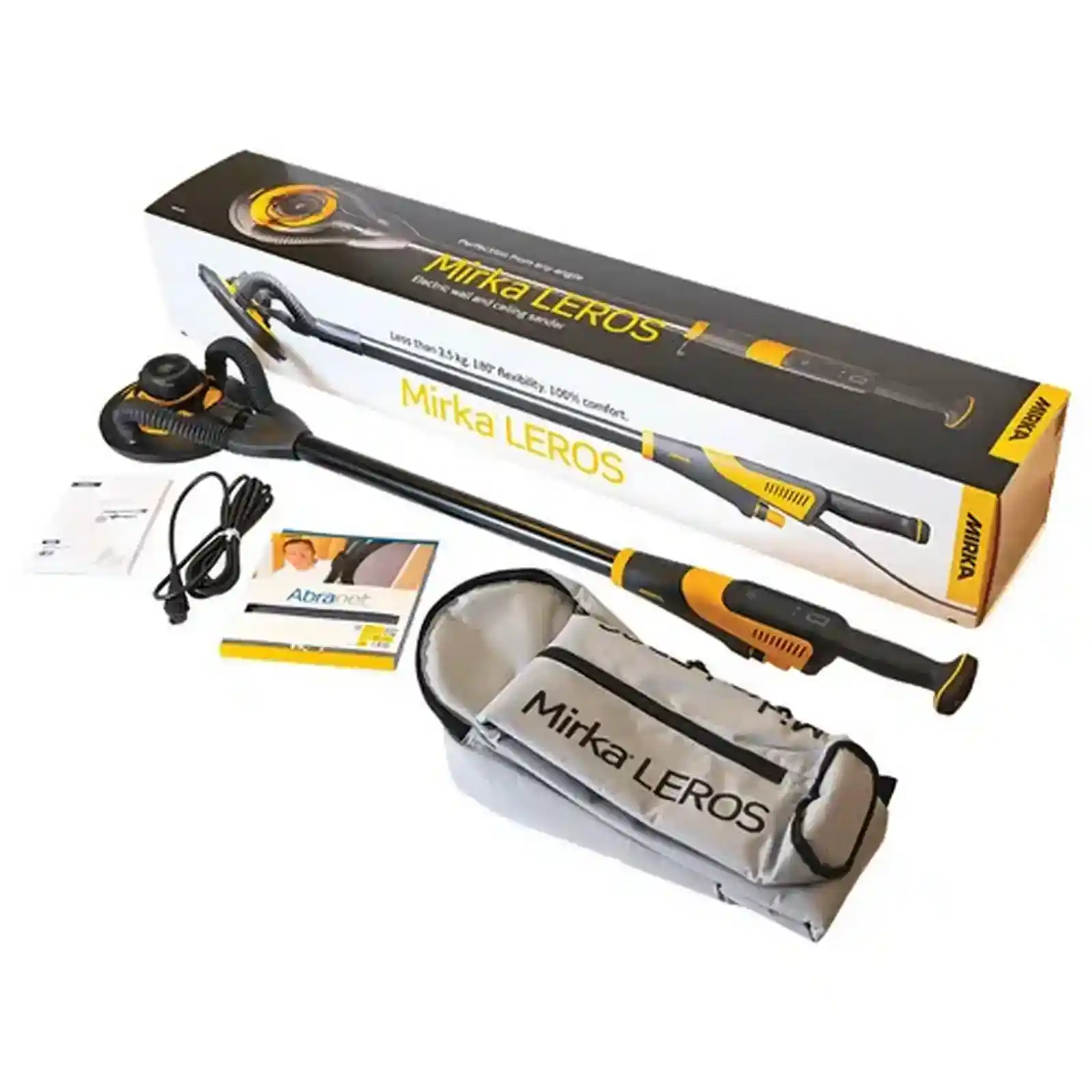 Slefuitor perete Mirka LEROS 950CV, 225mm, furtun de 6m si aspirator 1230 L AFC [2]