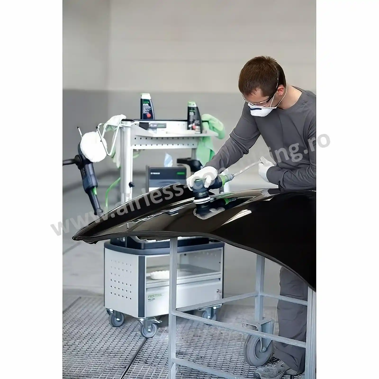 Slefuitor pneumatic cu excentric LEX 3 77/2,5 Festool [4]