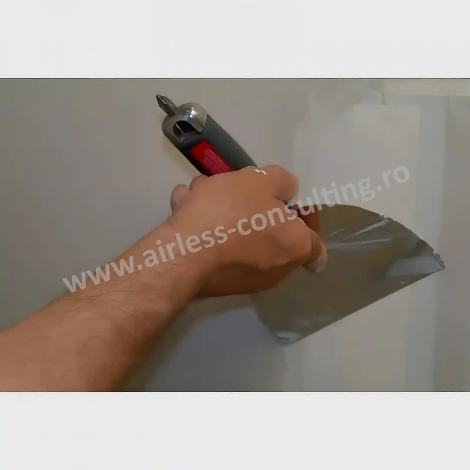 Spaclu cu bit surbelnita, 15 cm, lama inox, LOutil Parfait [4]